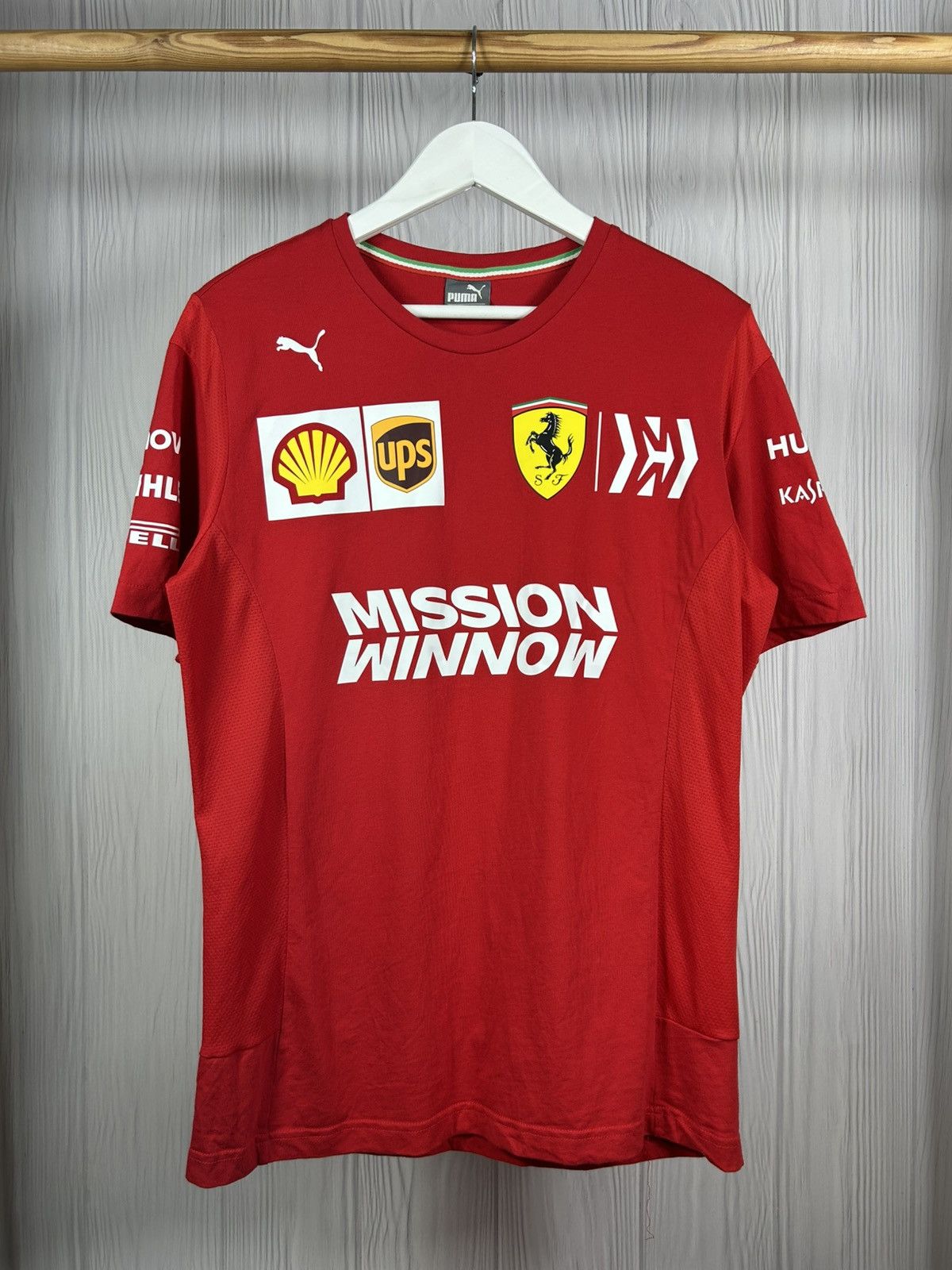 Ferrari × Puma Scuderia Ferrari Puma Mission Team F1 T-Shirt Size M Size US M / EU 48-50 / 2 - 1 Thumbnail