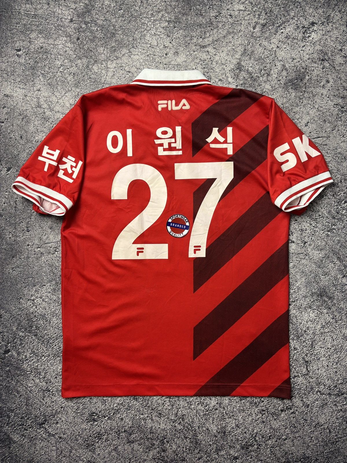 Fila Jersey Bucheon SK K-League Vintage 2000/01 Home Mw/Mi #27 Size US M / EU 48-50 / 2 - 2 Thumbnail