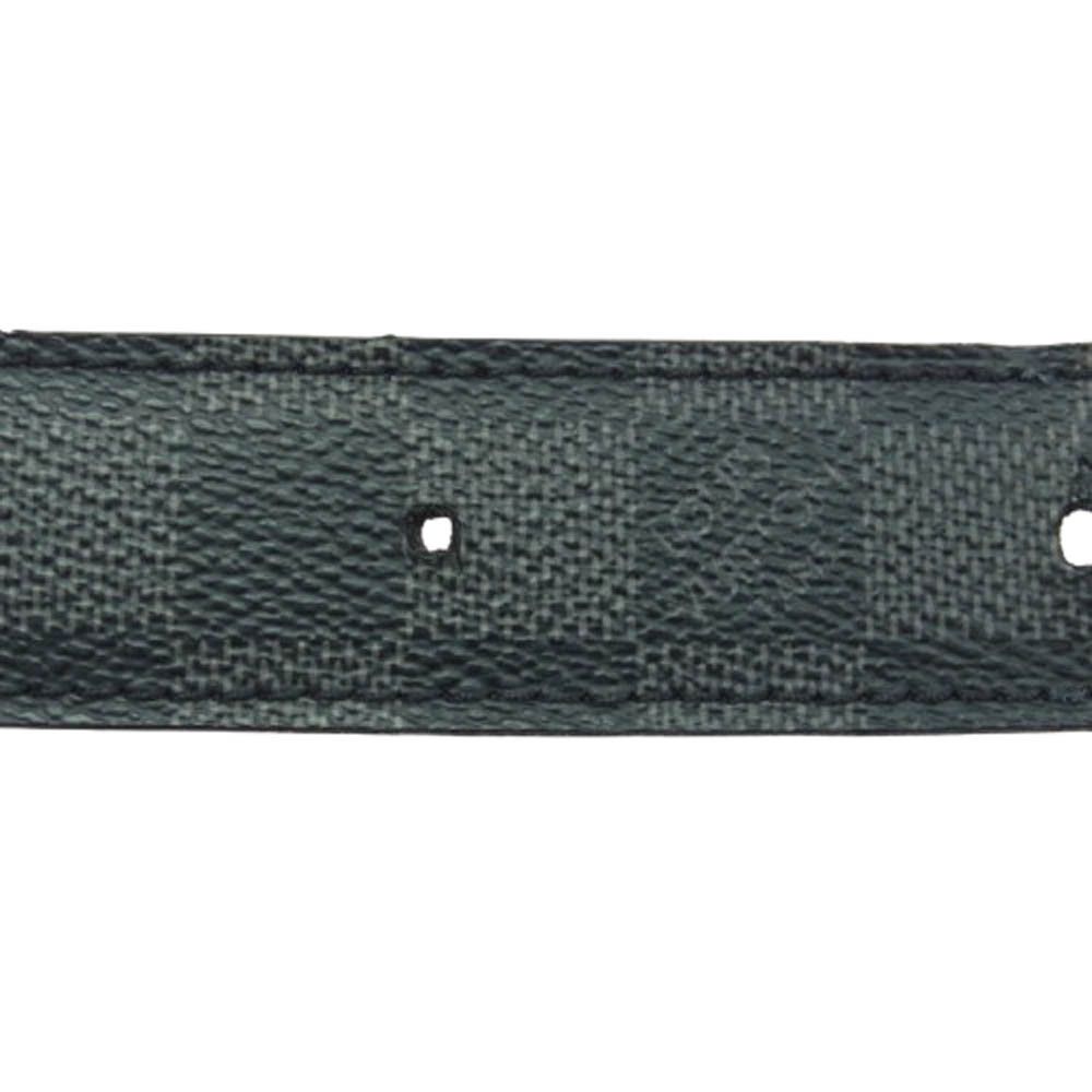 Louis Vuitton Louis Vuitton Black Damier Graphite Belt Size 34 - 6 Thumbnail