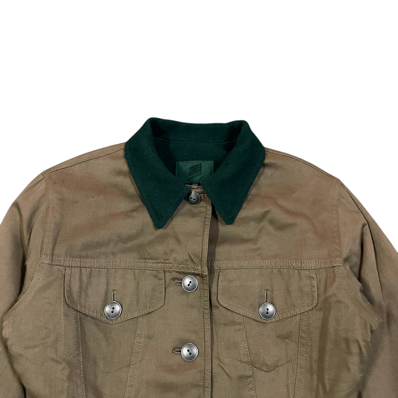 Jean Paul Gaultier Vintage 90's Jean Paul Gaultier Wool Lined Cropped Jacket Size M / US 6-8 / IT 42-44 - 2 Thumbnail