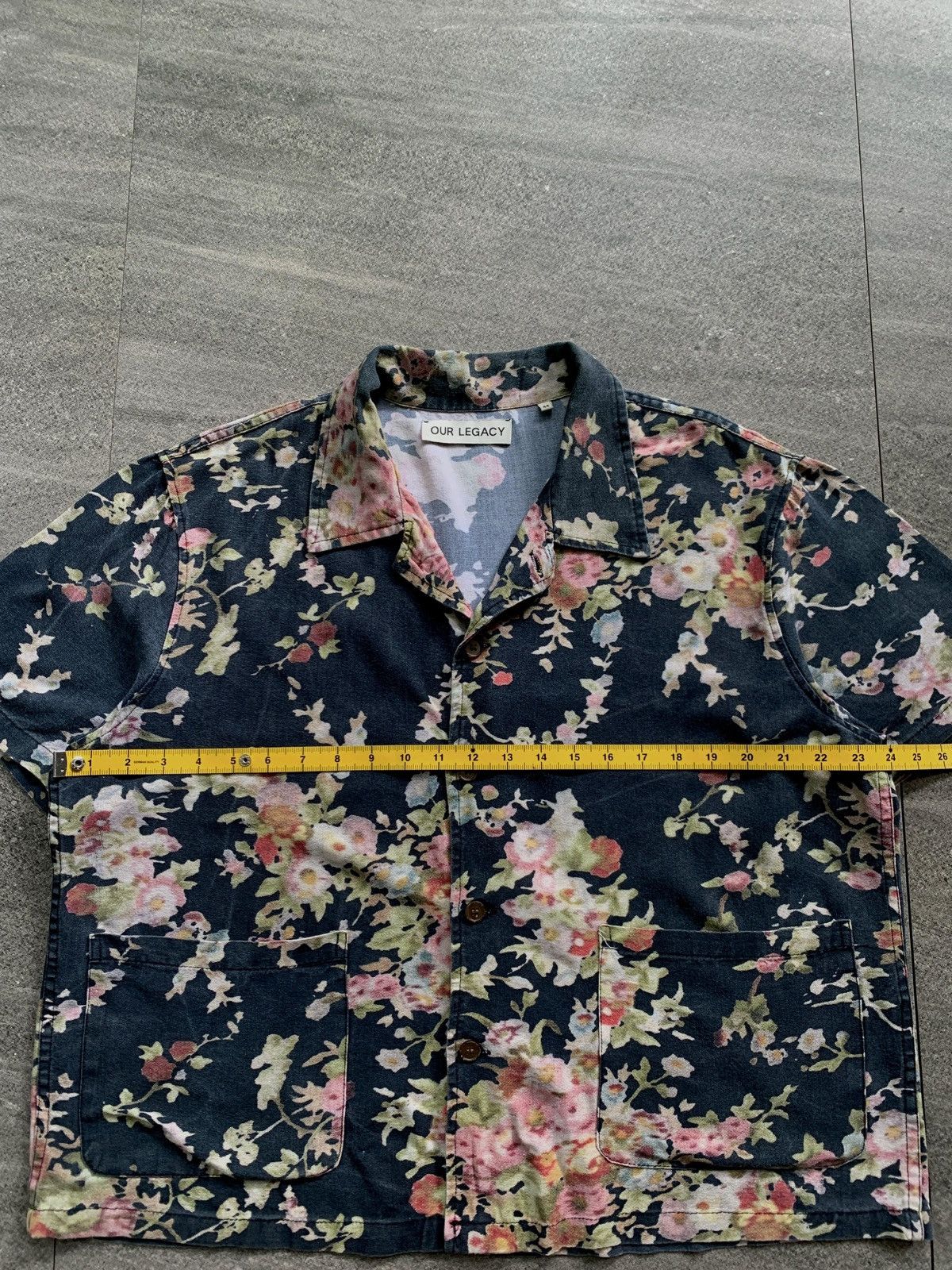 Our Legacy FREE TAX! Elder Floral Open Collar Shirt Size US M / EU 48-50 / 2 - 12 Thumbnail