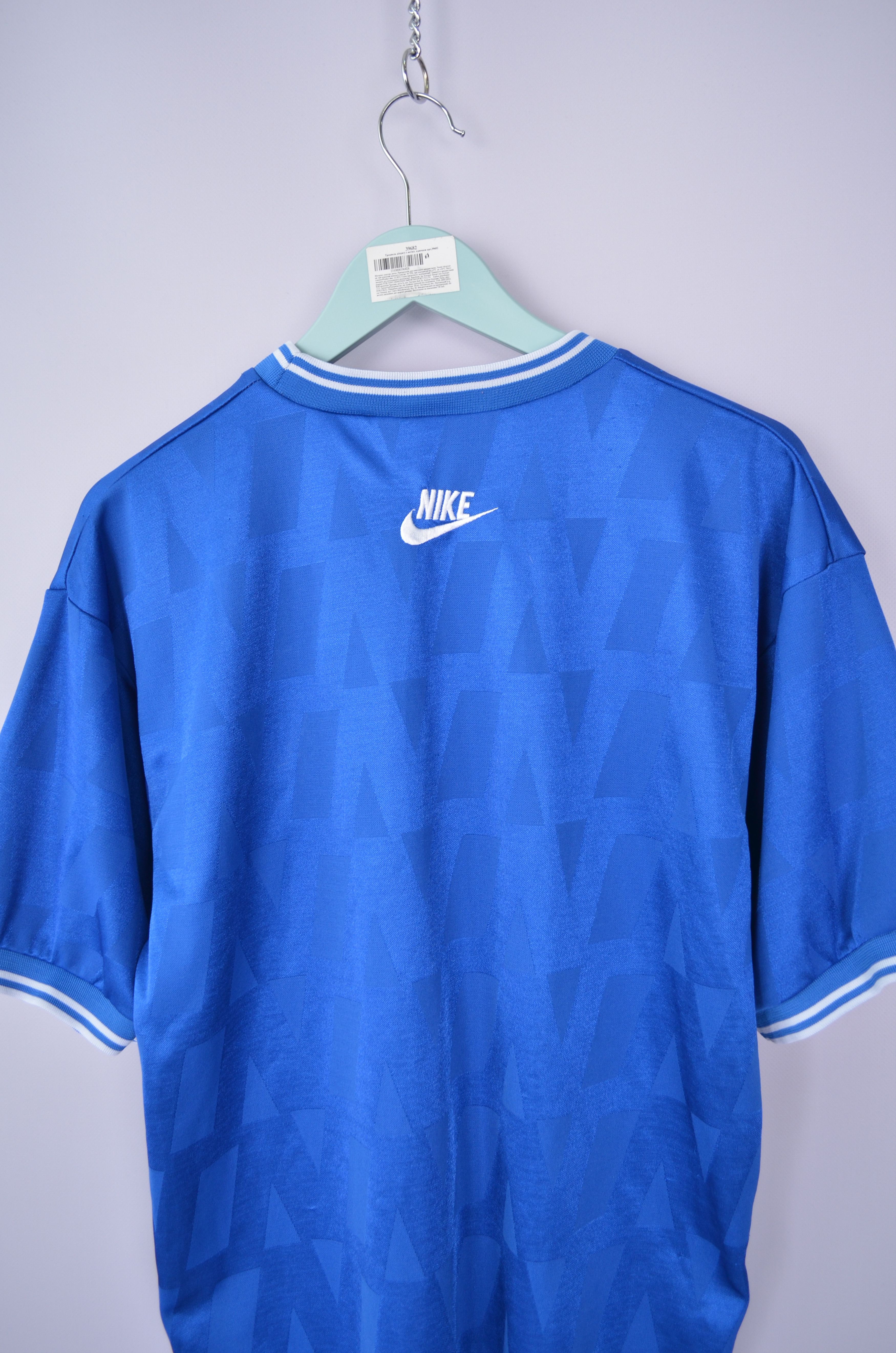 Nike × Vintage Nike Premiere Blue T Shirt Size M Vintage 90s Size US M / EU 48-50 / 2 - 5 Thumbnail
