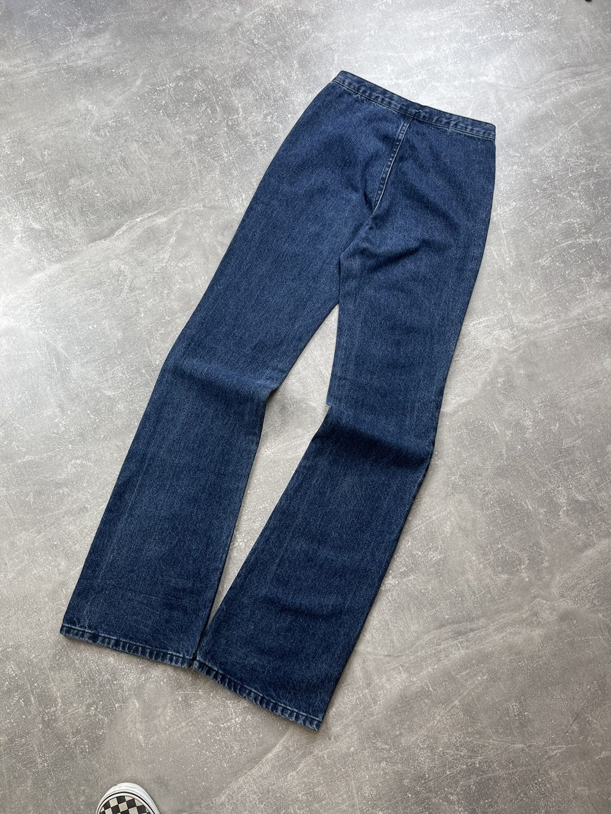 Just Cavalli × Roberto Cavalli Just Cavalli Roberto Cavalli Butterfly Pattern Flared Jeans Size 26" / US 2 / IT 38 - 6 Thumbnail