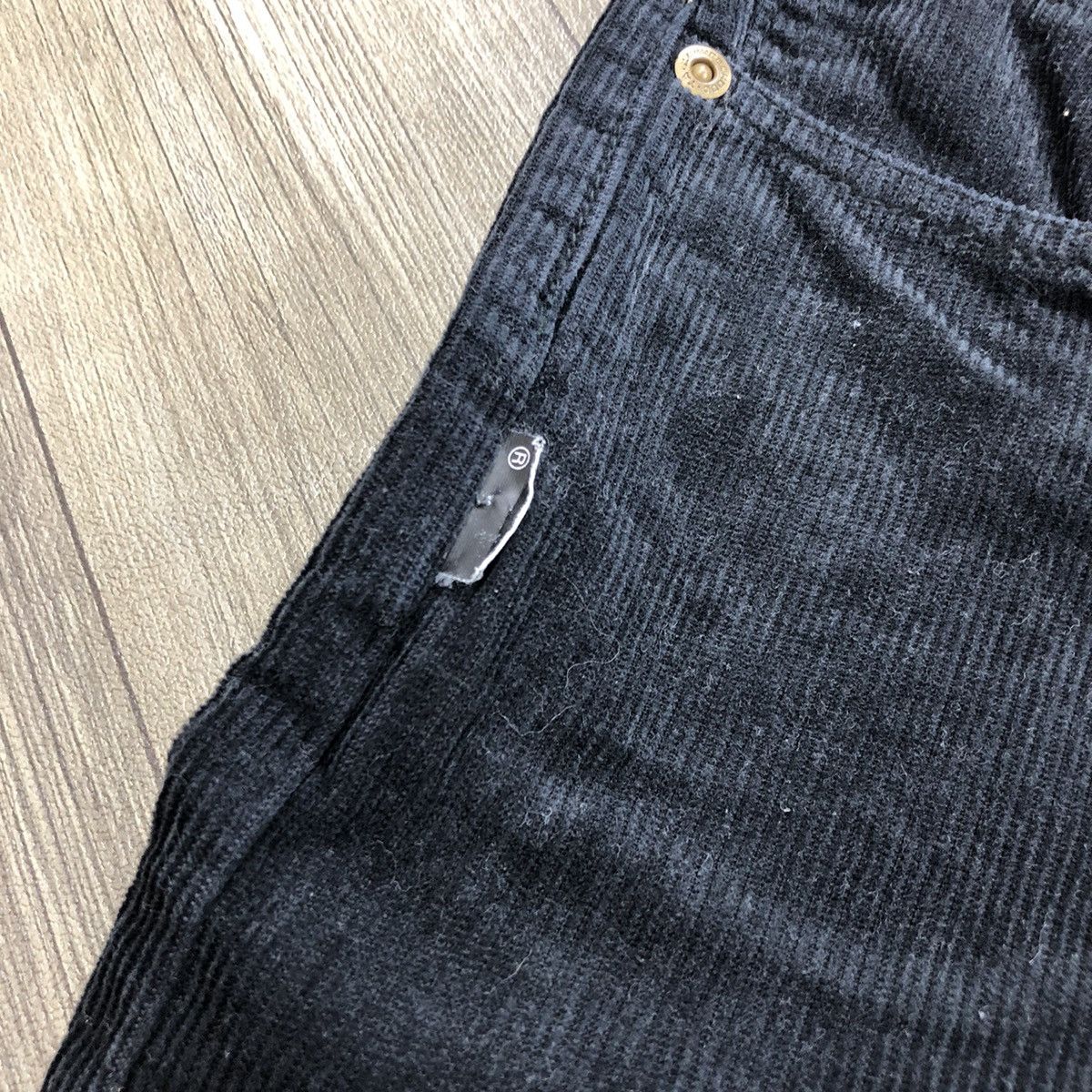 Japanese Brand × Neighborhood 2000s Neighborhood Black Corduroy Pants Size US 33 - 10 Thumbnail