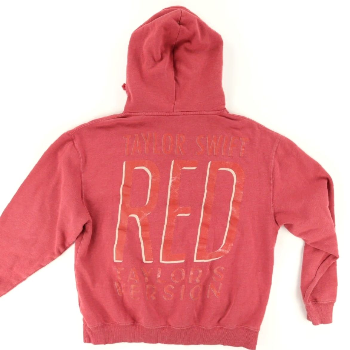 Vintage Taylor Swift Red Taylor's Version Hoodie Unisex's L Red Shirt Size US L / EU 52-54 / 3 - 4 Thumbnail