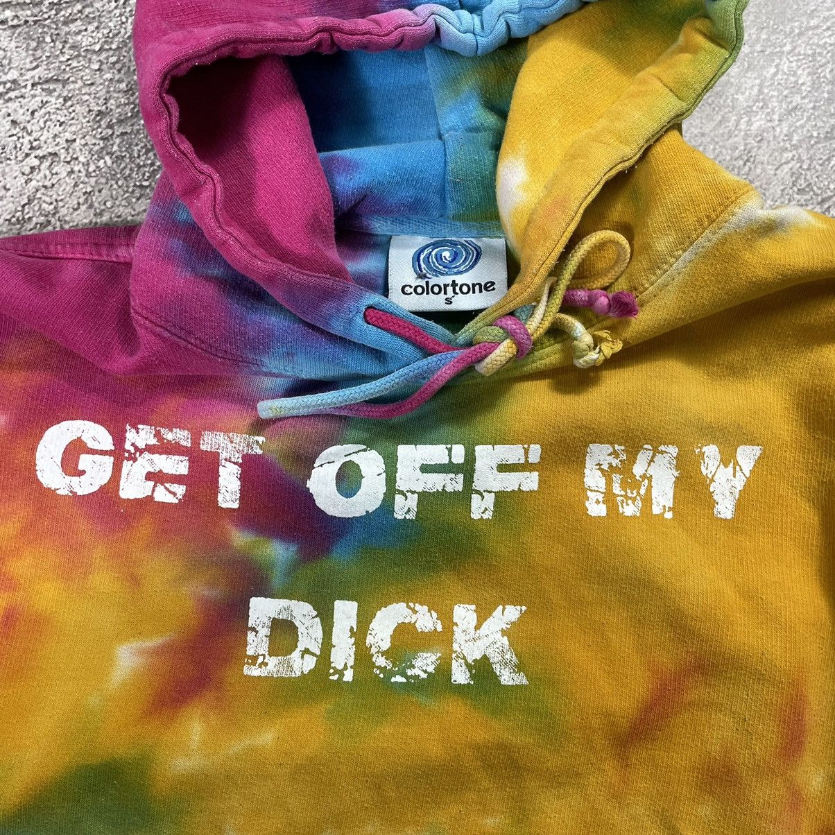 Vintage VINTAGE HUMOR HOODIE GET OFF MY DICK PENIS FUNNY PORNO XXX Size US S / EU 44-46 / 1 - 4 Thumbnail