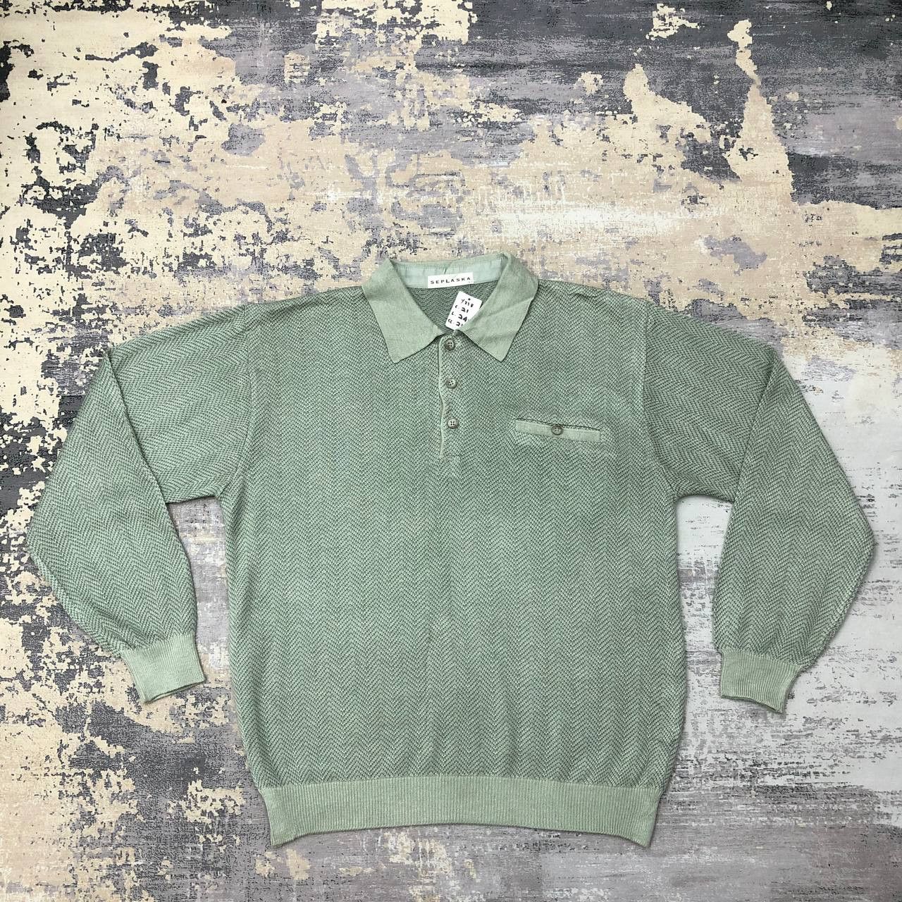 Vintage Y288 VTG SEPLASKA KNITWEAR Size US L / EU 52-54 / 3 - 1 Thumbnail