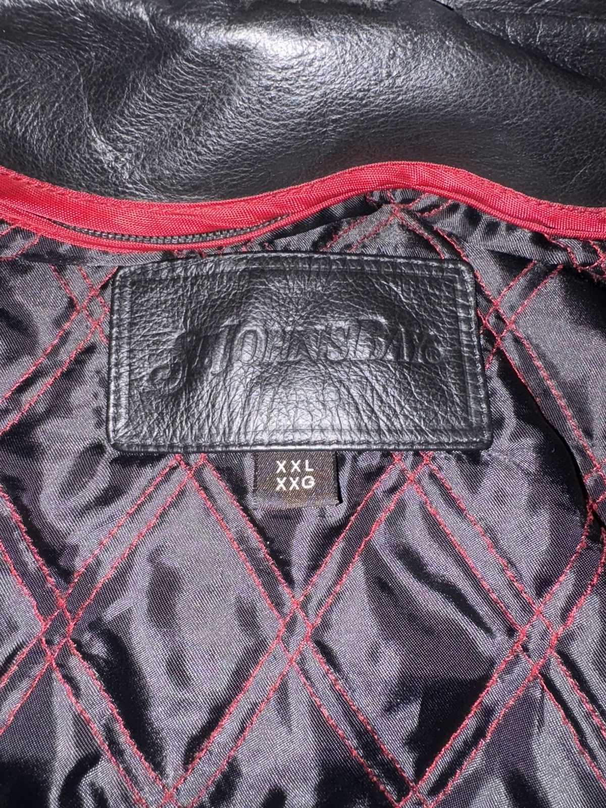 St. Johns Bay Vintage St. John's Bay men's black genuine leather bomber Size US XXL / EU 58 / 5 - 5 Thumbnail
