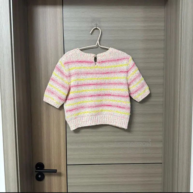 Chanel Chanel Multicolor Cotton Blend Short-Sleeve Sweater . Size M / US 6-8 / IT 42-44 - 2 Thumbnail