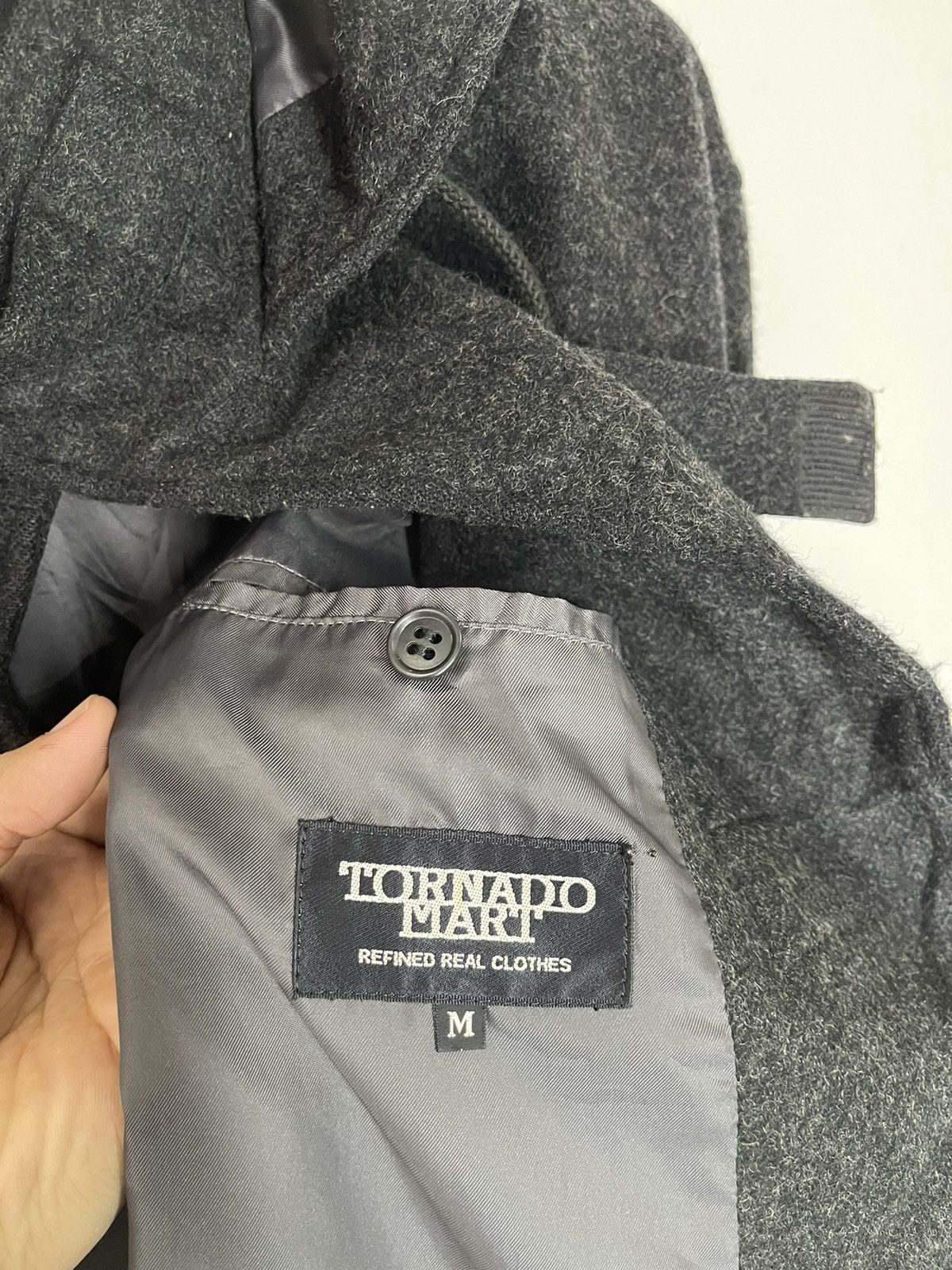 Tornado Mart WINTER COAT TORNADO MART WOOL HOODIE JACKET Size US M / EU 48-50 / 2 - 4 Thumbnail