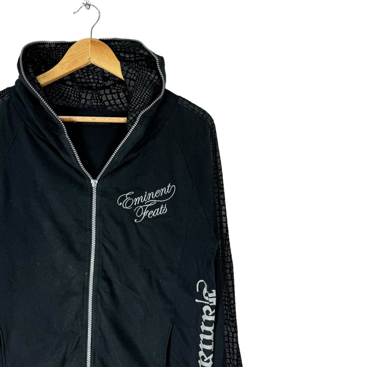 If Six Was Nine ☀️CRAPS SKULL HOODIE ZIPPER SWEATER Size US L / EU 52-54 / 3 - 4 Thumbnail