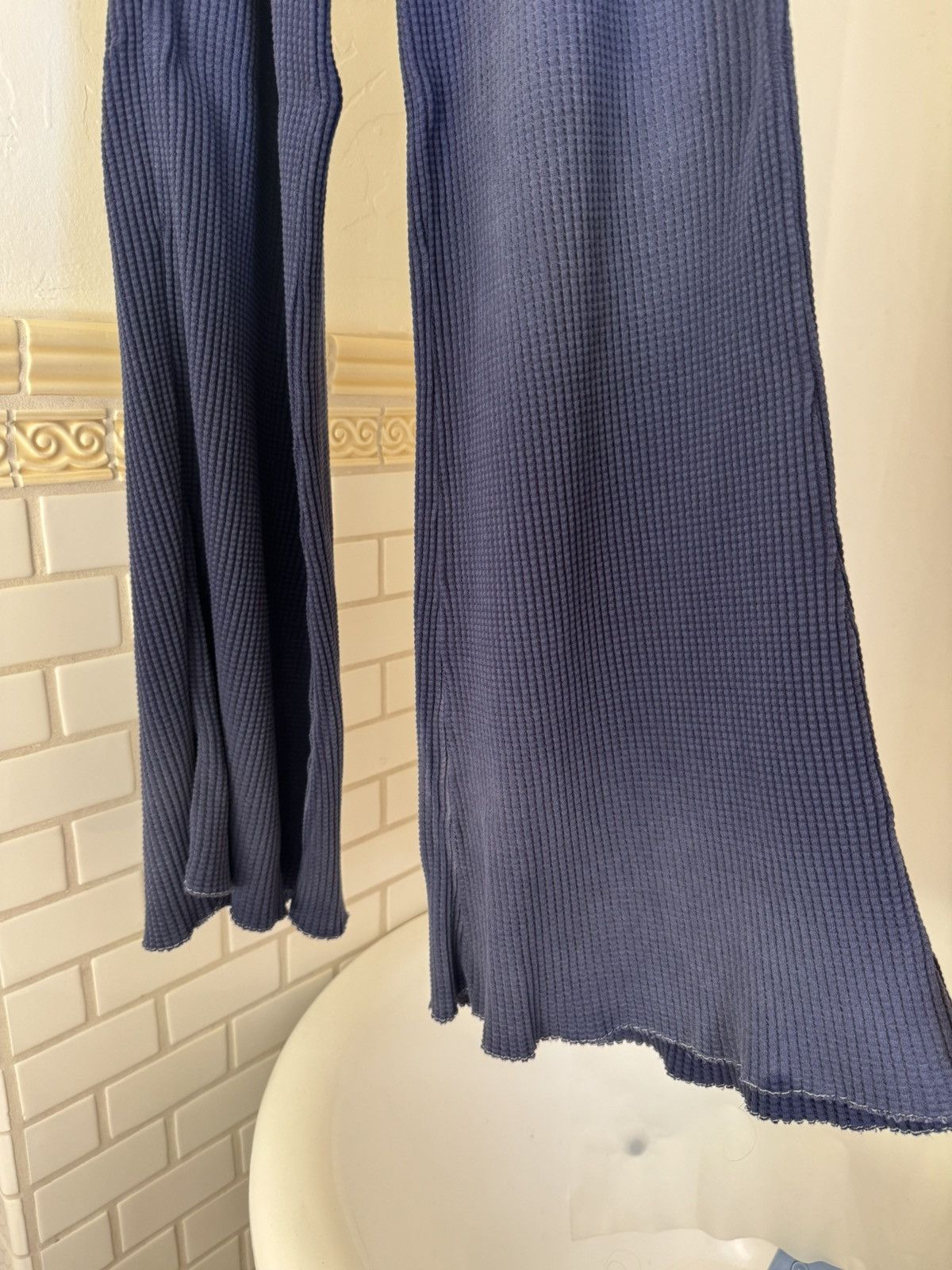 ERL ERL Navy California Waffle Pant Large Size US 34 / EU 50 - 3 Thumbnail