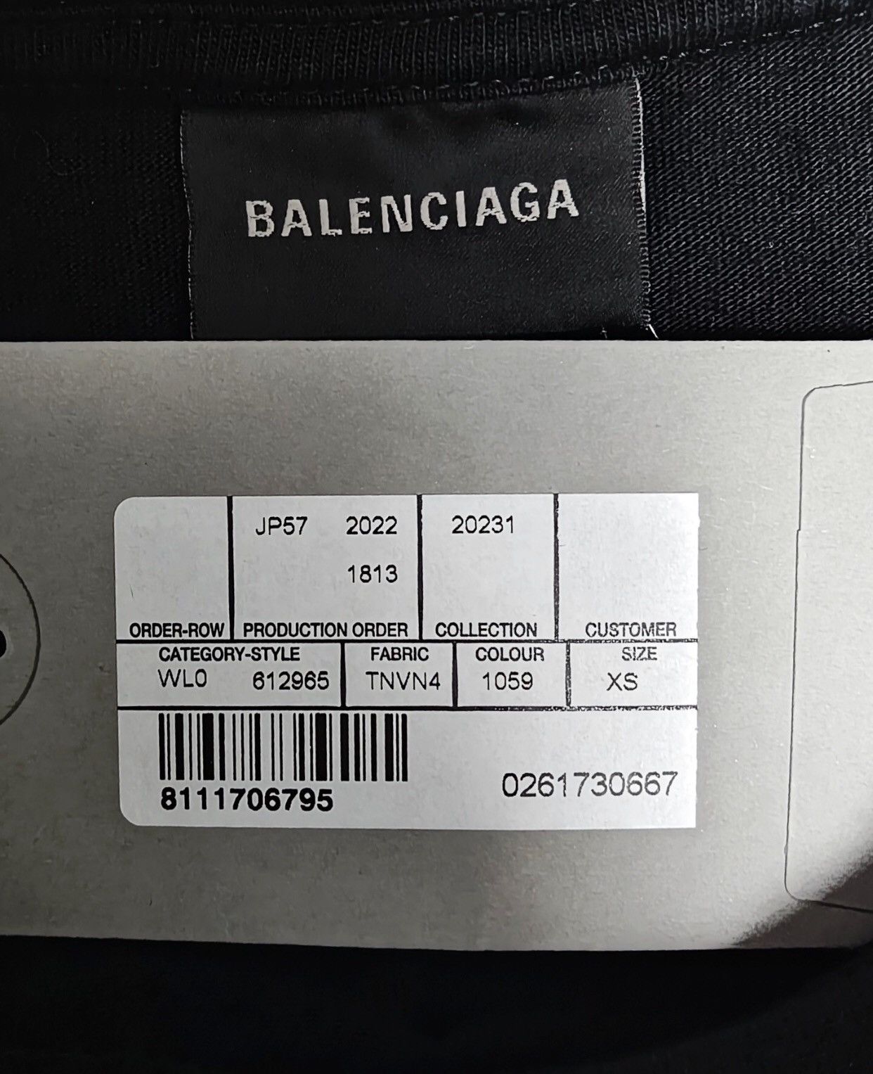 Balenciaga Balenciaga 23ss Graffiti Splash Ink Short Sleeve T-Shirt Size US XS / EU 42 / 0 - 5 Thumbnail