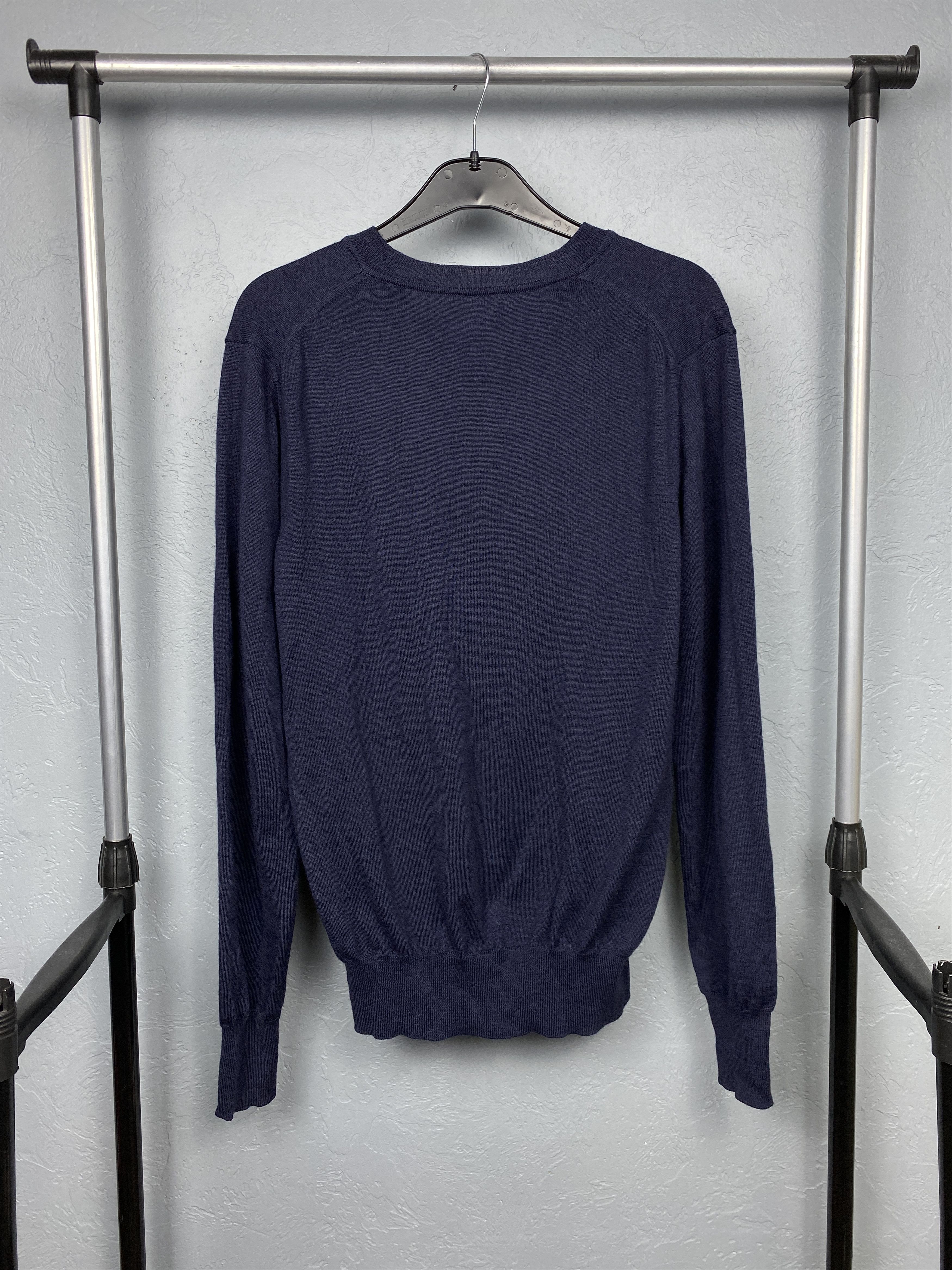 Vivienne Westwood Vivienne Westwood Vintage Mens V-Neck Wool Knit Sweater Size US L / EU 52-54 / 3 - 7 Thumbnail