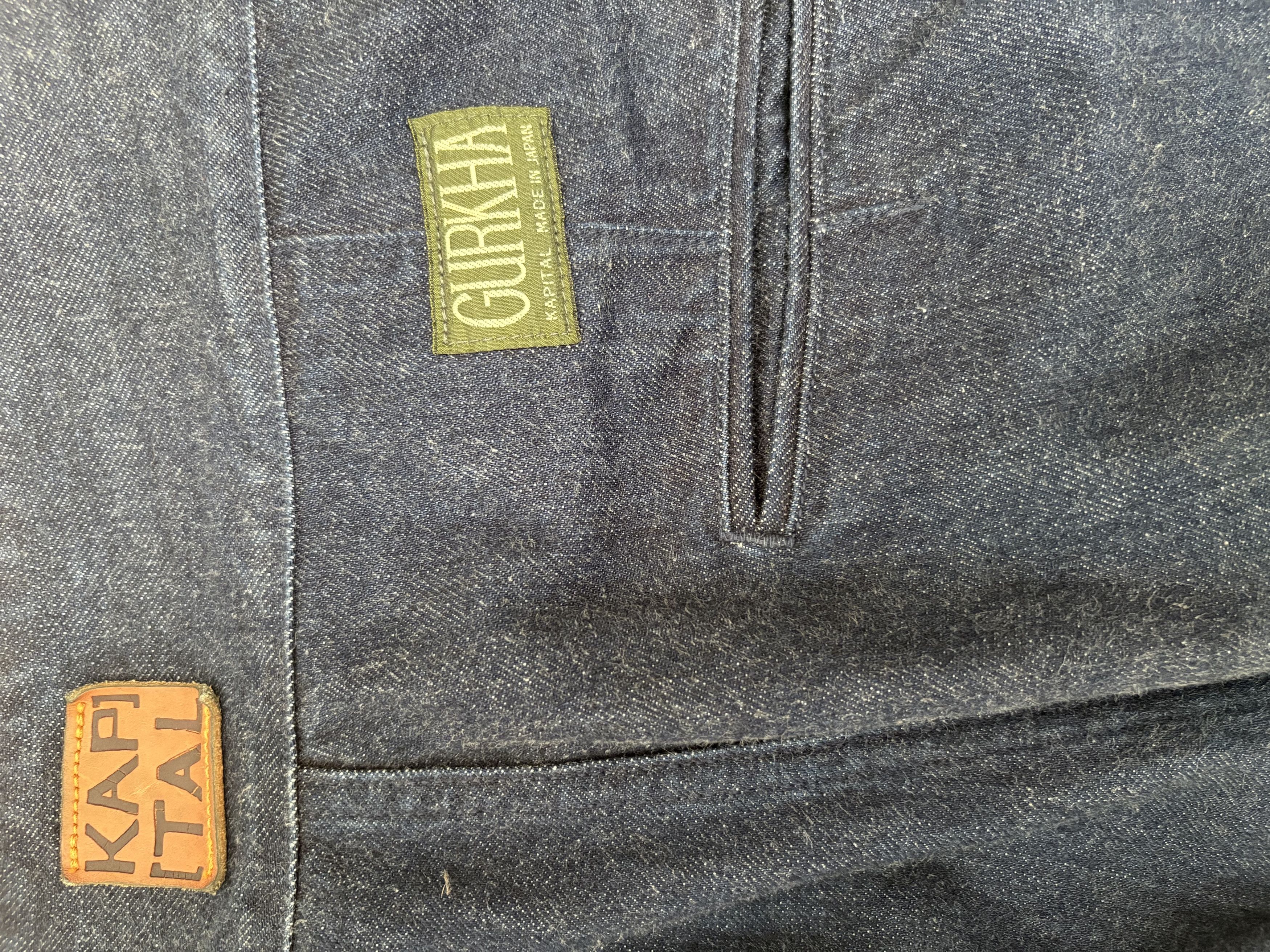 Kapital Ghurka Selvedge Denim Jeans Size US 33 - 4 Thumbnail