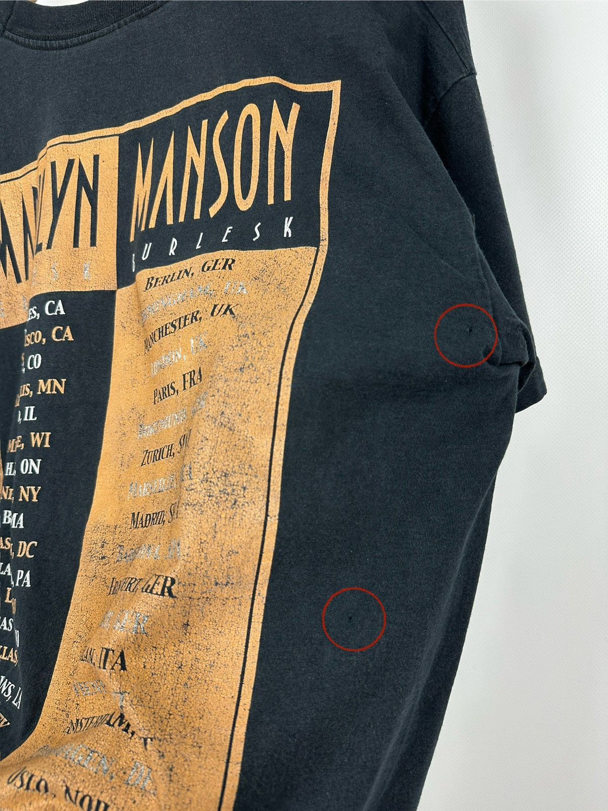 Band Tees 2003 Vintage Marilyn Manson The Golden Age of Grotesque Size US L / EU 52-54 / 3 - 23 Thumbnail