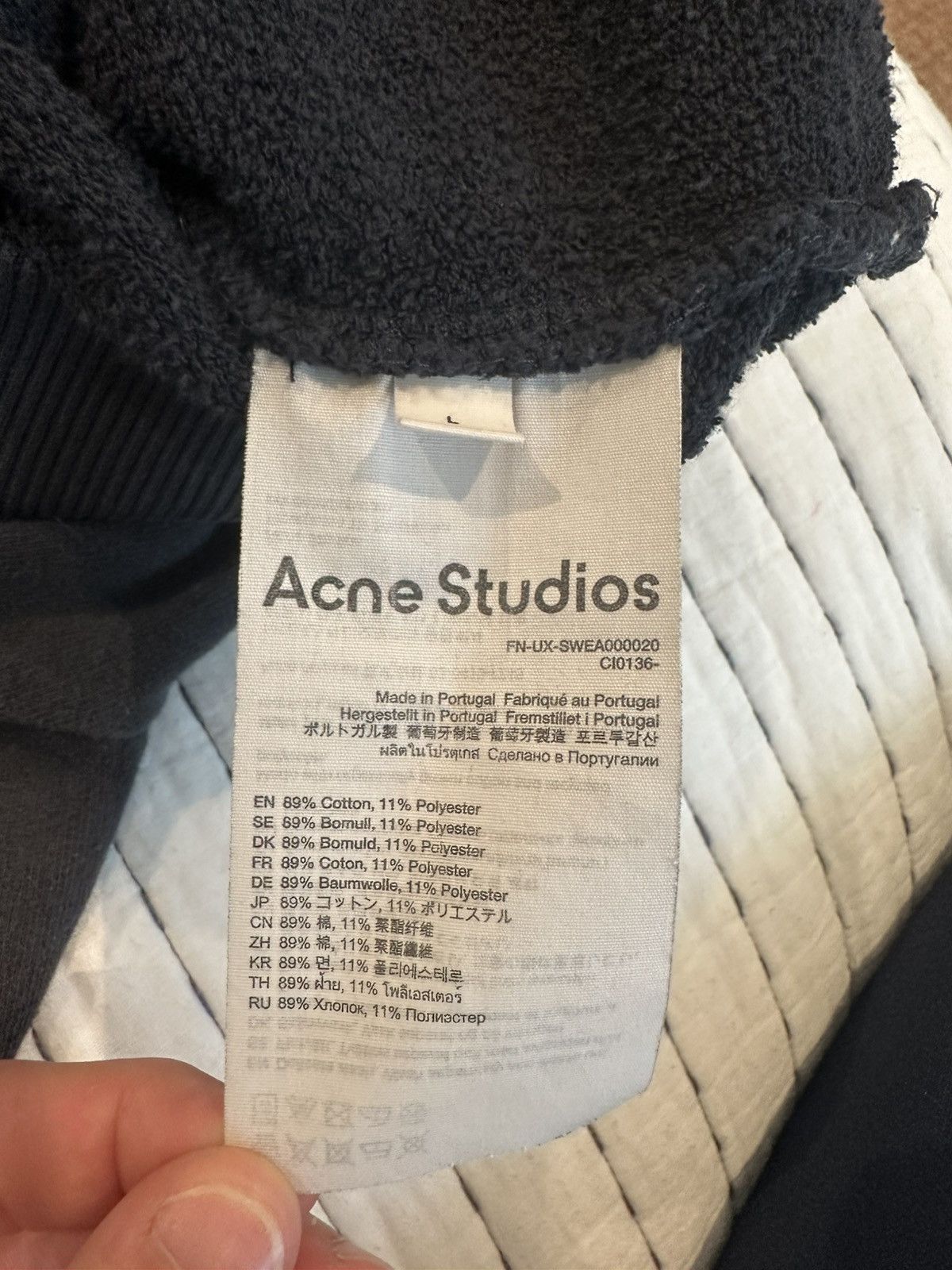 Acne Studios Acne Studios 1996 Hoodie Size US L / EU 52-54 / 3 - 6 Thumbnail