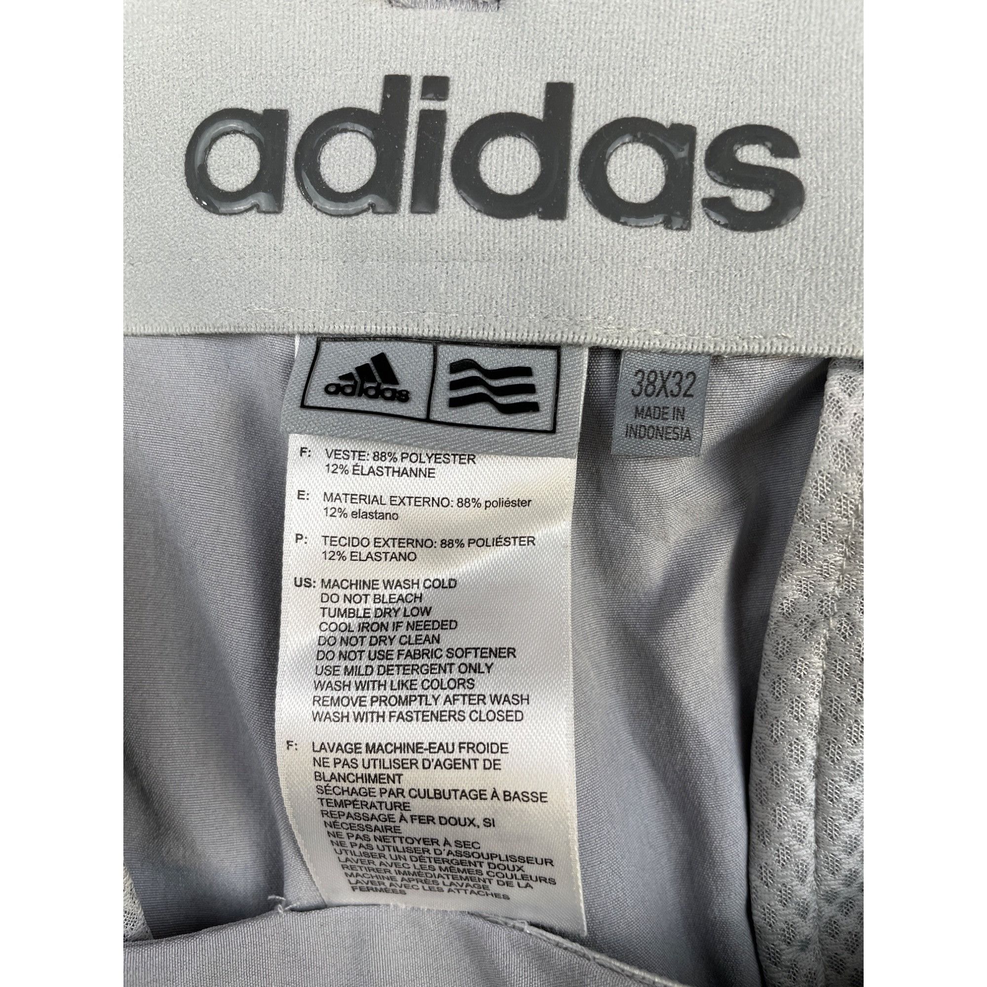 Adidas Adidas Men's Gray Golf Pants/ Flat front/Casual Size 38x32 S Size US 38 / EU 54 - 4 Thumbnail