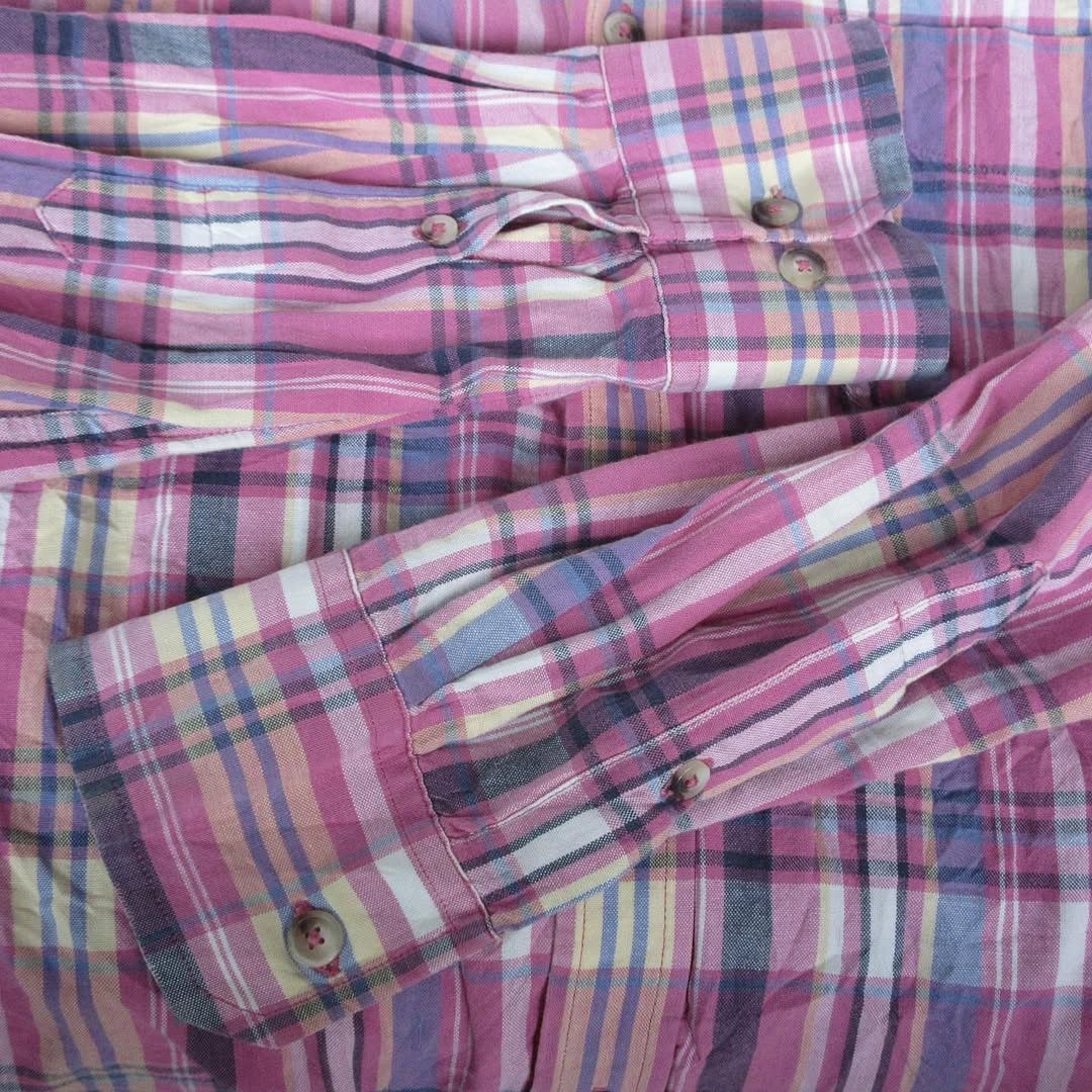 Ben Sherman × Other UK × Vintage Ben Sherman Sweet Velvet Pink Candies Tartan windows pane sh Size US M / EU 48-50 / 2 - 5 Thumbnail