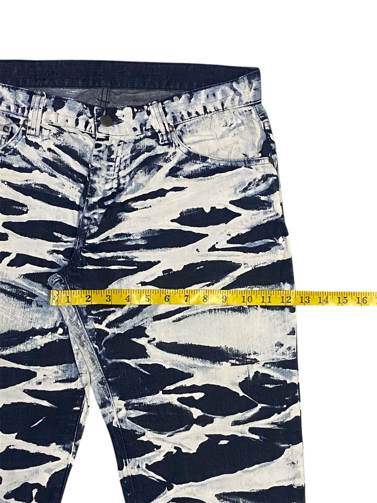 Tornado Mart 💃Tornado Mart Archive Spiral Cut Bootcut Jeans Size US 33 - 21 Thumbnail