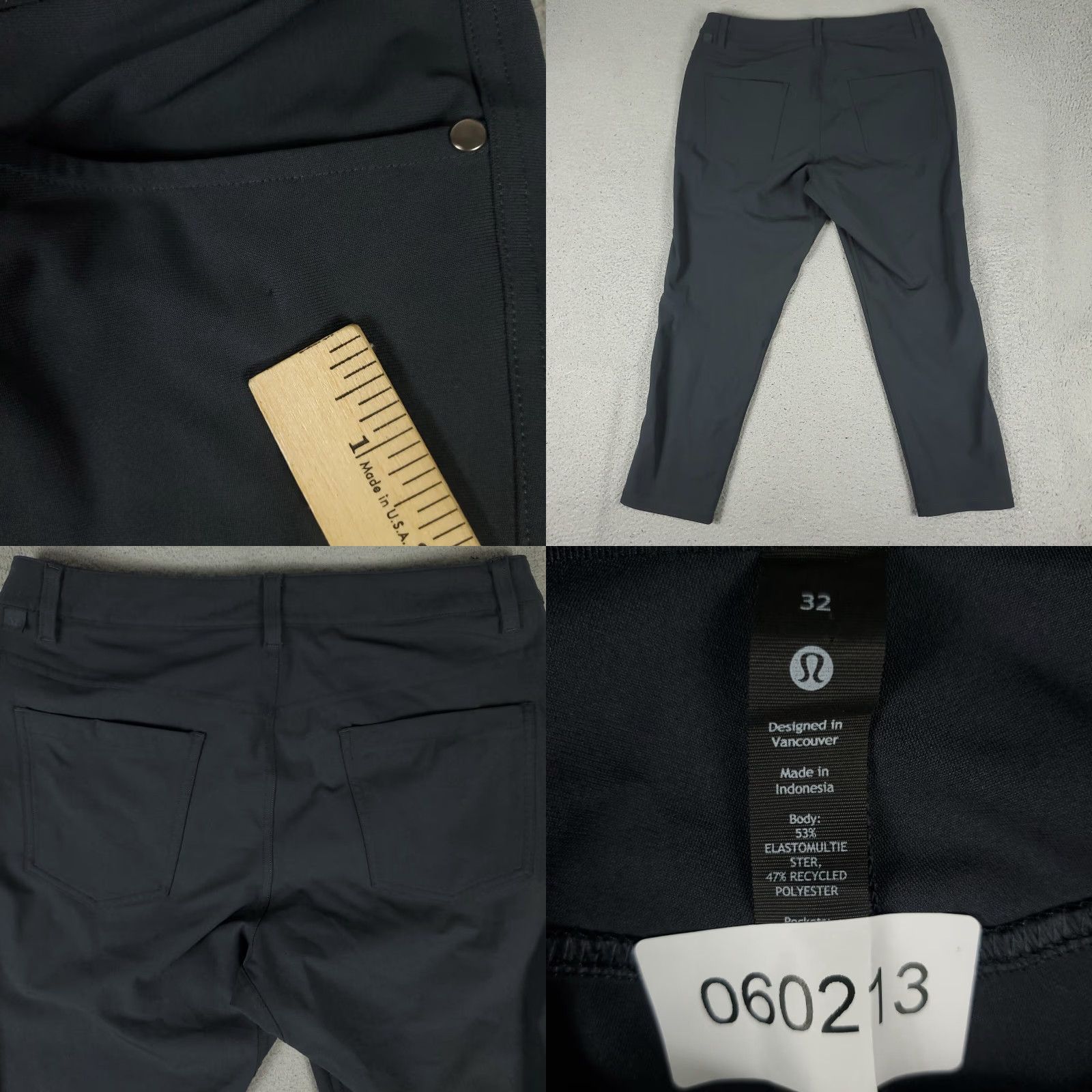 Lululemon Lululemon Pants Mens 32x25 Gray 5 Pocket Chino Trousers Commission Size US 32 / EU 48 - 8 Thumbnail