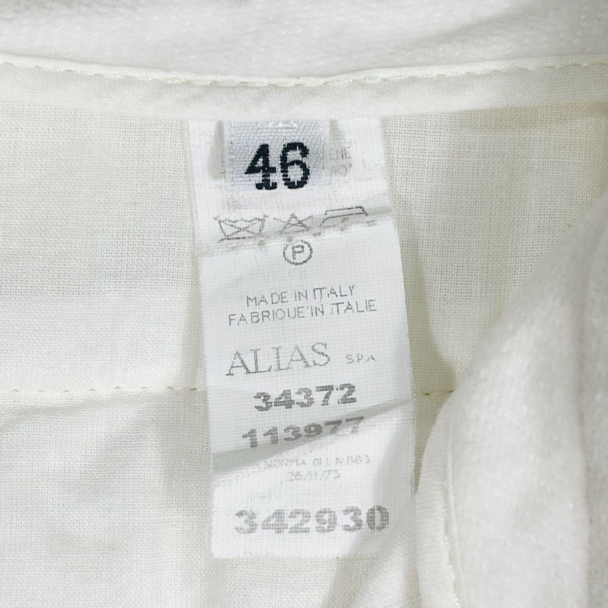 Versace Vintage Versace White Wide Leg Trousers Size 32" / US 10 / IT 46 - 11 Thumbnail