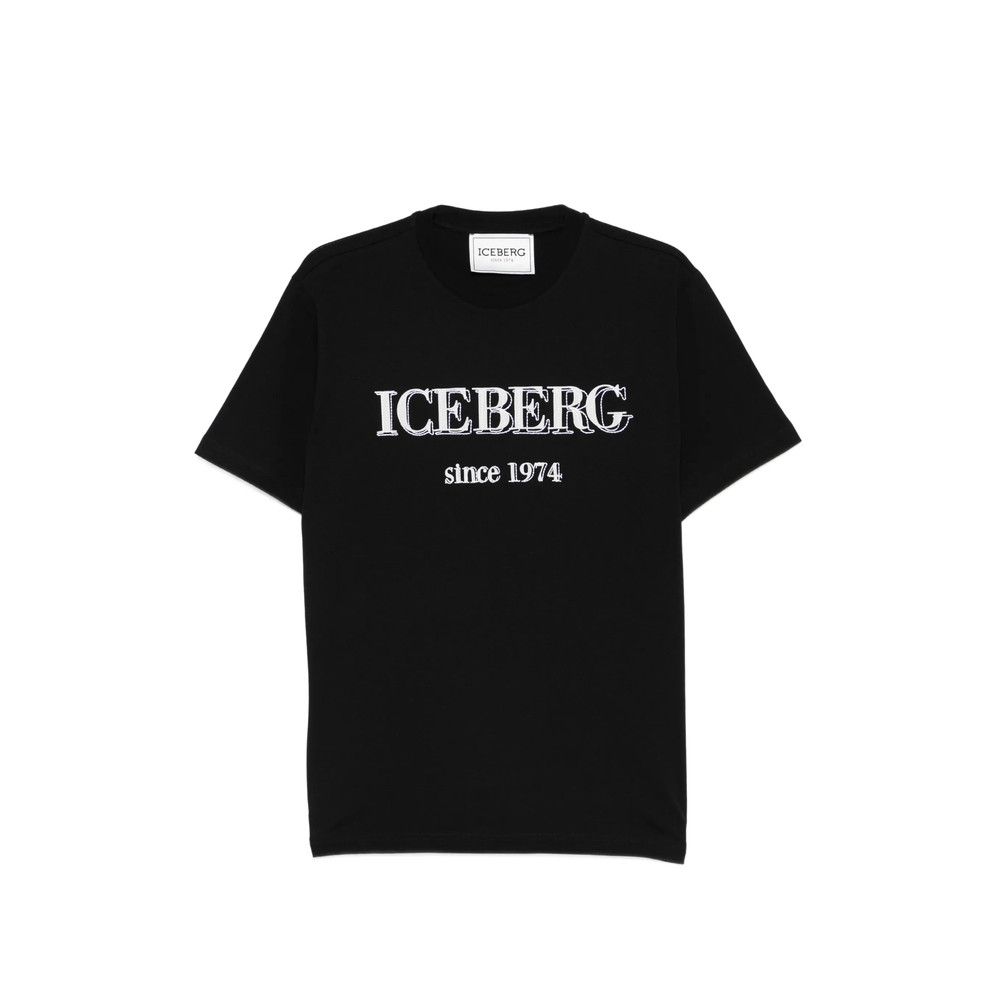 Iceberg Iceberg BLACK T-Shirts & Vests - T-Shirts Size US XL / EU 56 / 4 - 1 Thumbnail