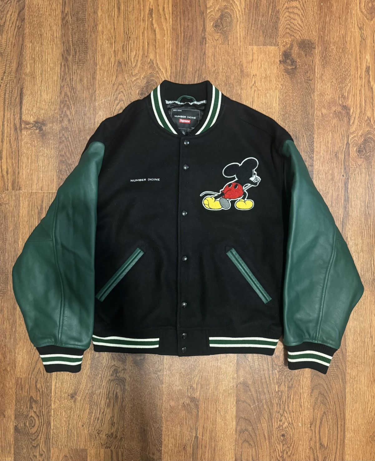 Number N Ine Varsity Jacket | Grailed