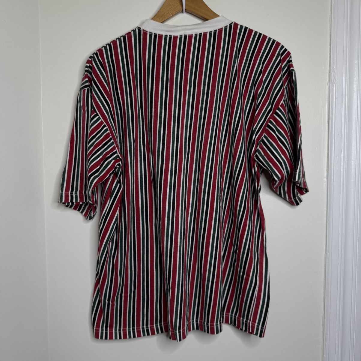 Other VTG 90s Bonjour Striped Men’s Short Sleeve Shirt Sz XL Size US XL / EU 56 / 4 - 5 Thumbnail