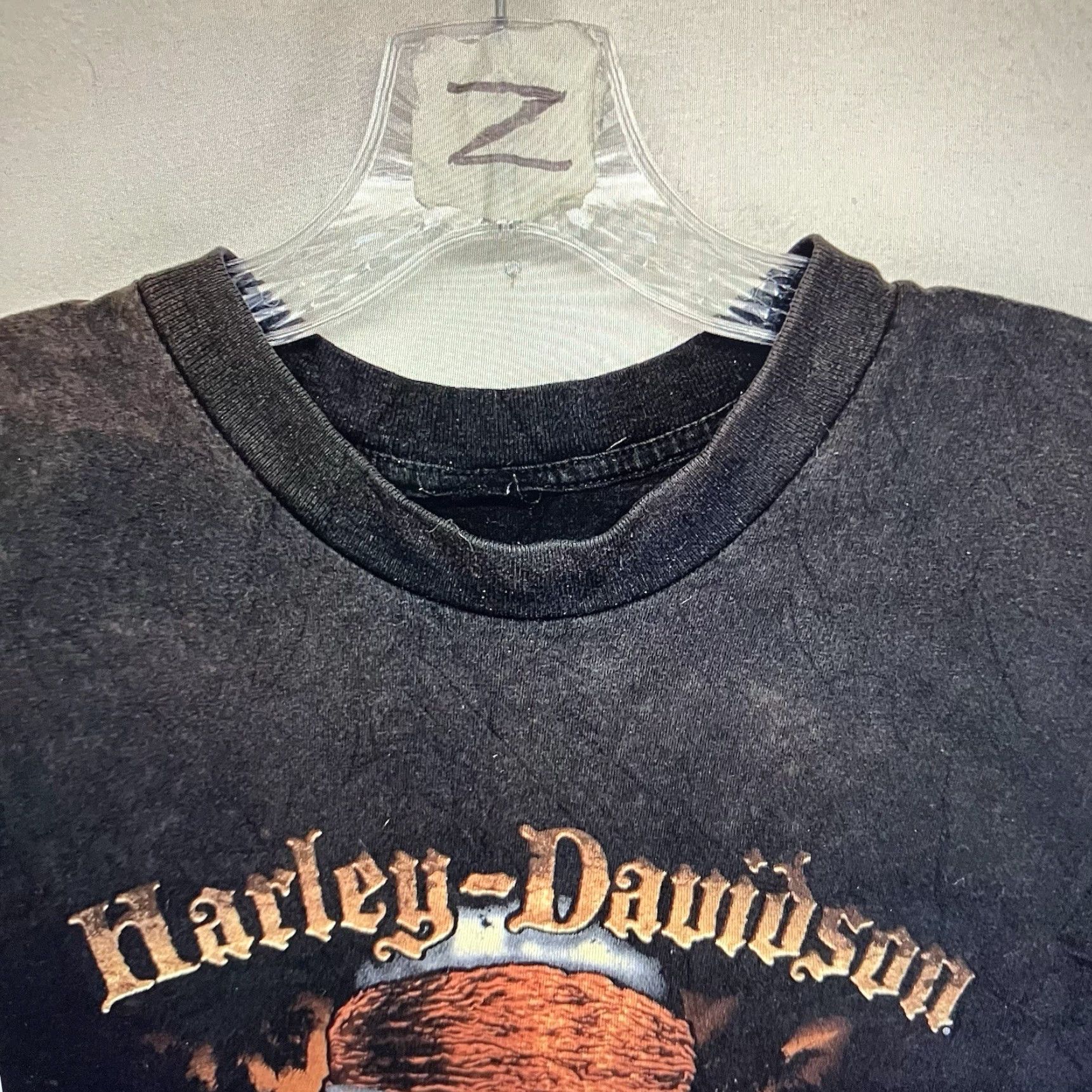 Harley Davidson Harley-Davidson T-Shirt Adult Small Black Graphic Print Biker Motorcycle USA 2000s Size US S / EU 44-46 / 1 - 4 Thumbnail