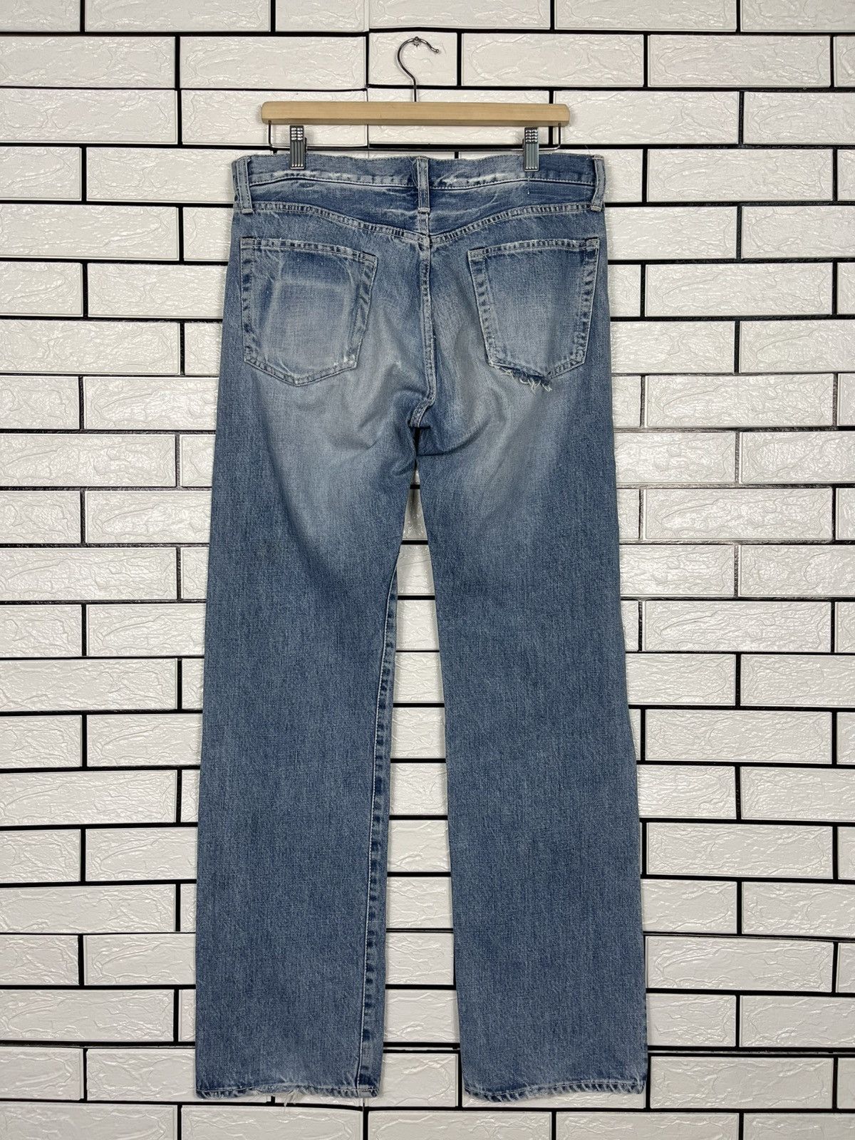 Spellbound Vintage Domingo By Spellbound Distressed Denim Size US 34 / EU 50 - 7 Thumbnail
