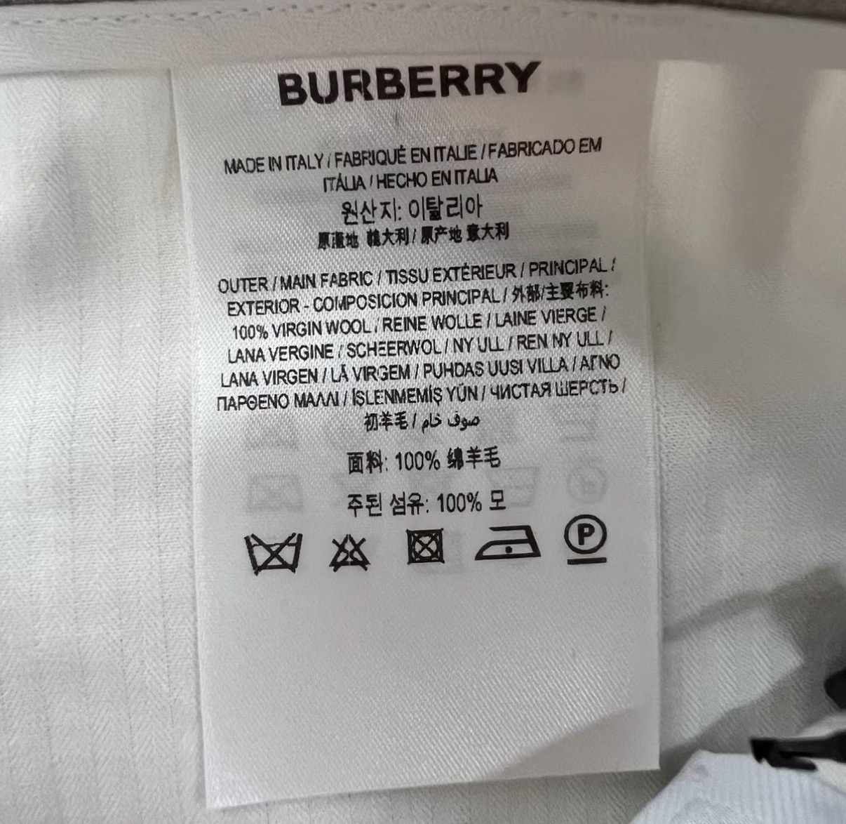 Burberry Burberry Heather Grey Metal Logo Dress Pants J41 Size US 30 / EU 46 - 3 Thumbnail
