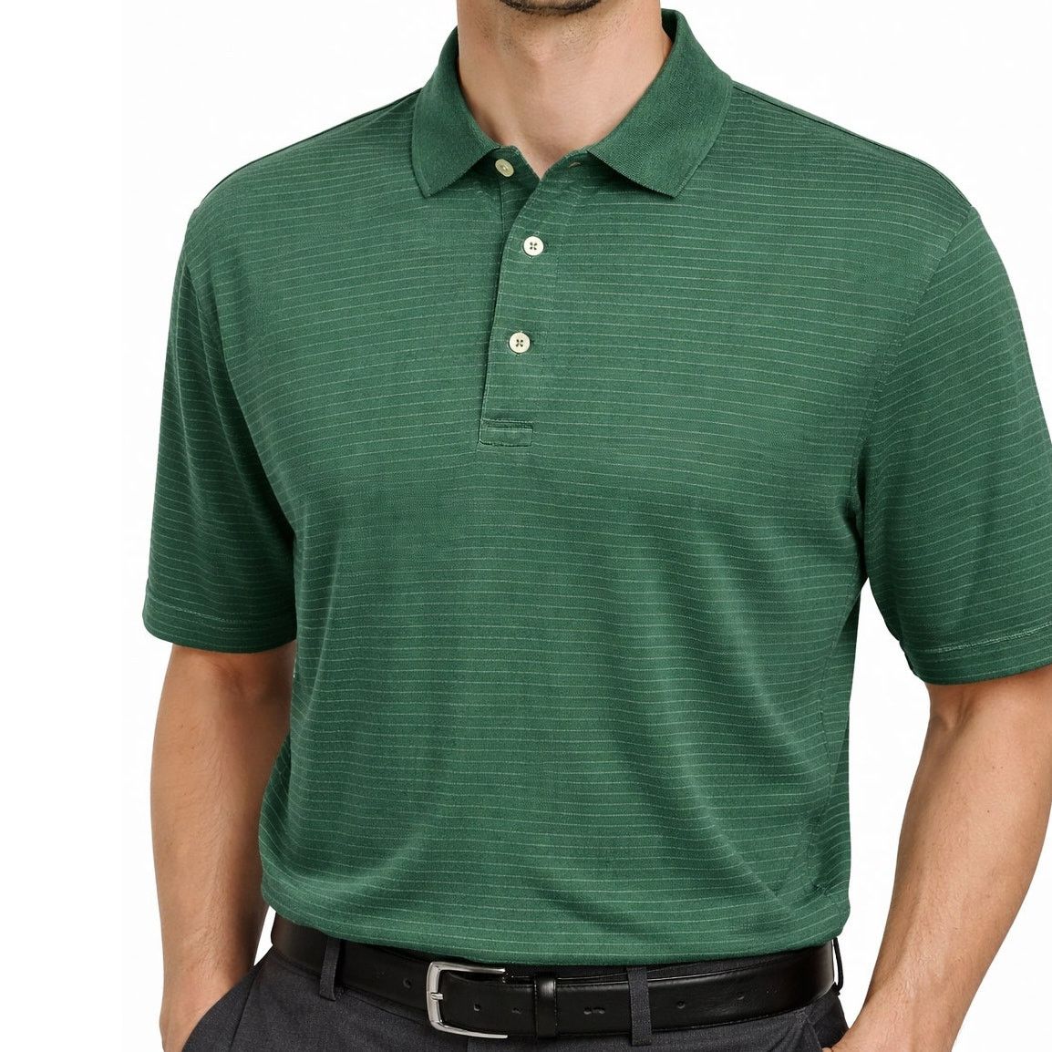 Polo Ralph Lauren Polo Golf Ralph Lauren Pima Cotton Polo Shirt Men L Striped Size US L / EU 52-54 / 3 - 1 Thumbnail