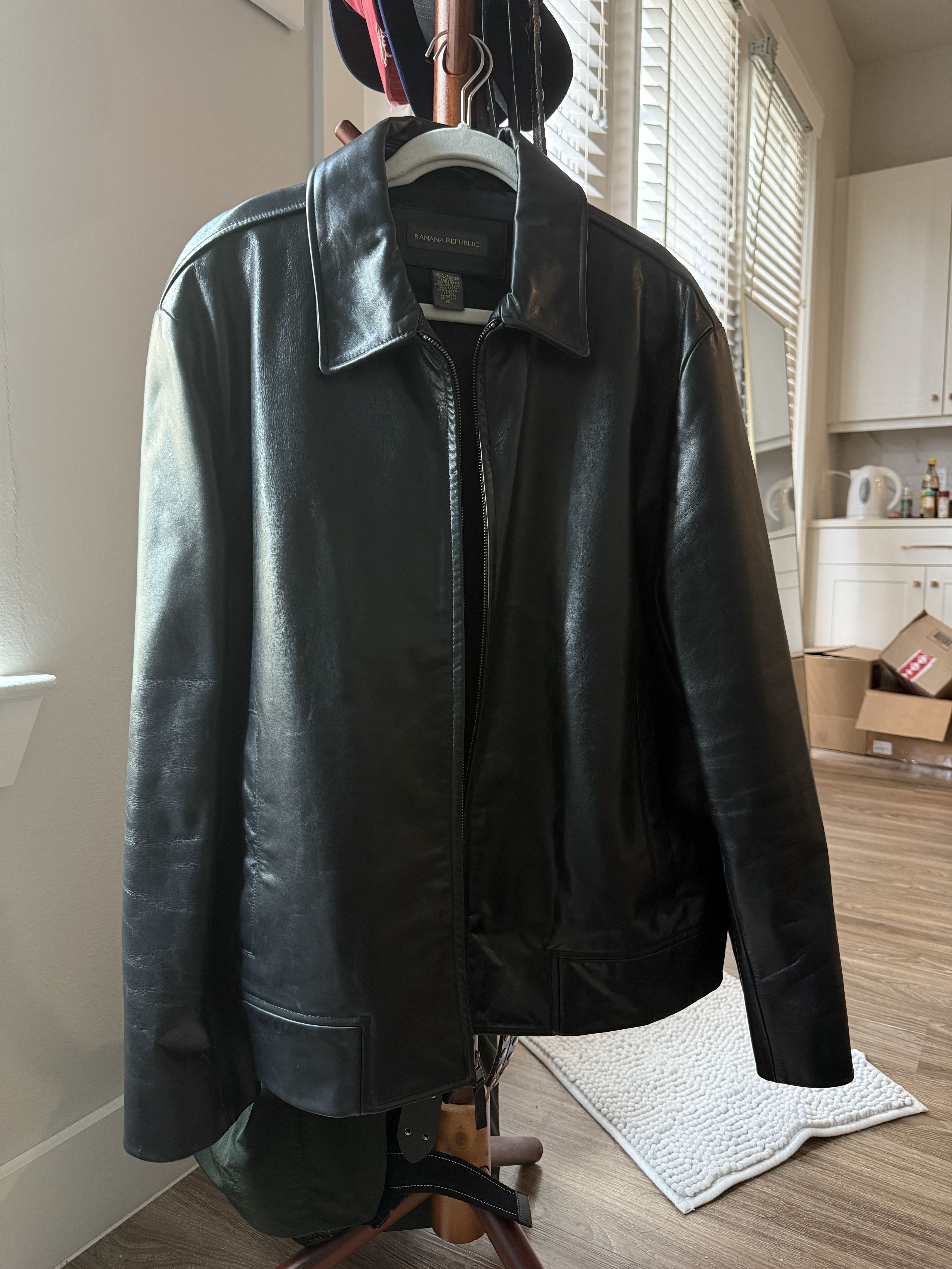 CMMAWEAR × Vuja De VUJADE DUAL ZIP LEATHER JACKET | Grailed