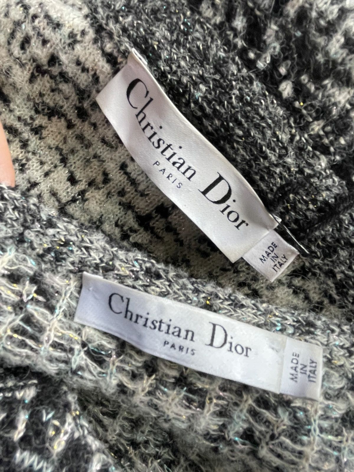 Dior CHRISTIAN DIOR DRESS AND VEST COAT TWEED SET Size S / US 4 / IT 40 - 10 Thumbnail