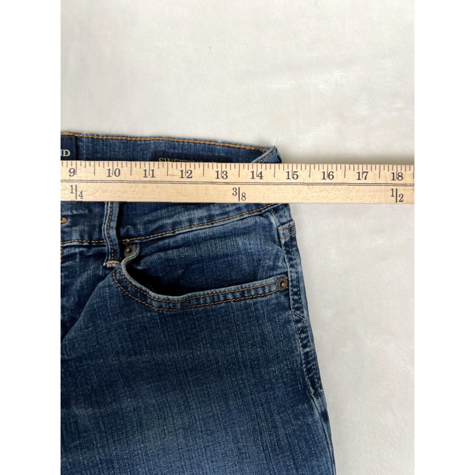 Lucky Brand VINTAGE Lucky Brand Blue Jeans Womens 8 Bootcut Denim 5-Pocket Stretch Ankle Low Rise 29" Waist Size 30" / US 8 / IT 44 - 3 Thumbnail