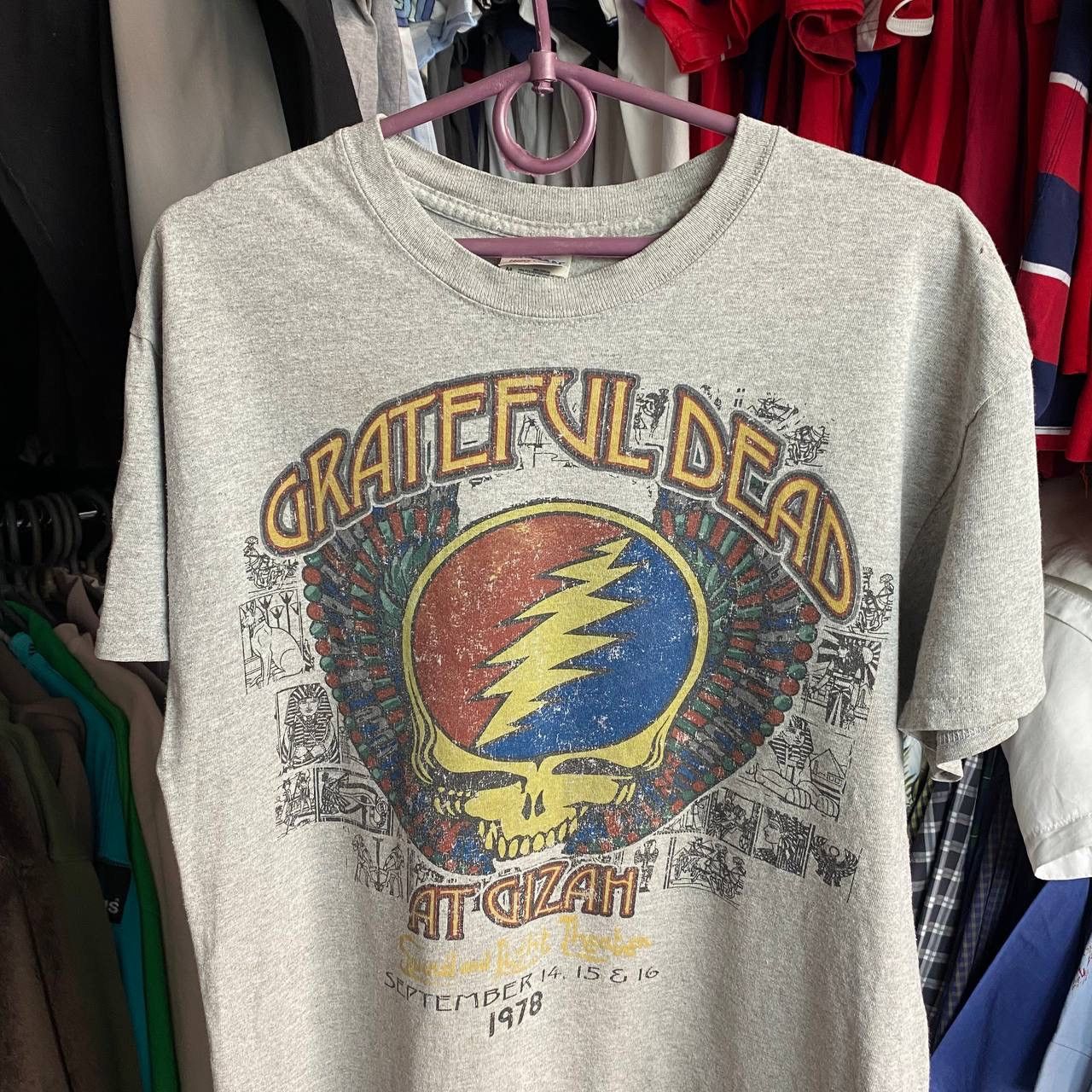 Band Tees × Vintage Vintage Grateful Dead Big Logo rock band 90’s tee Size US M / EU 48-50 / 2 - 2 Thumbnail