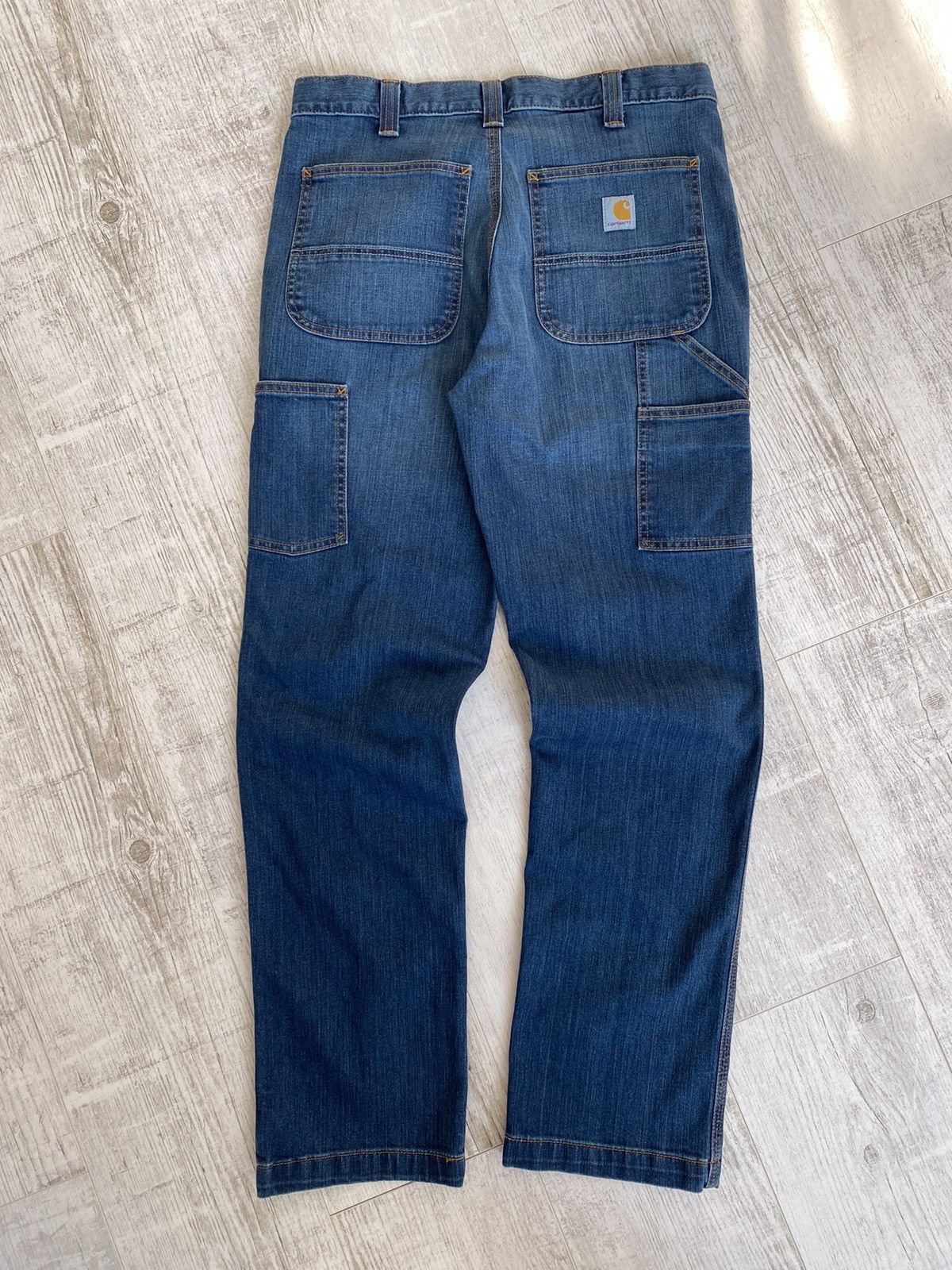 Carhartt Carhartt Denim Multipocket Utility Work Pants Jeans Size US 32 / EU 48 - 2 Thumbnail