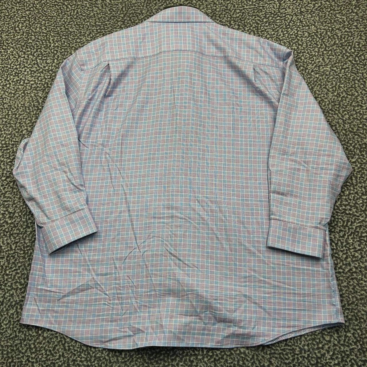 Pronto Uomo Pronto Uomo Button Up Shirt Men 18 Plaid Collared Cotton Size US M / EU 48-50 / 2 - 2 Thumbnail