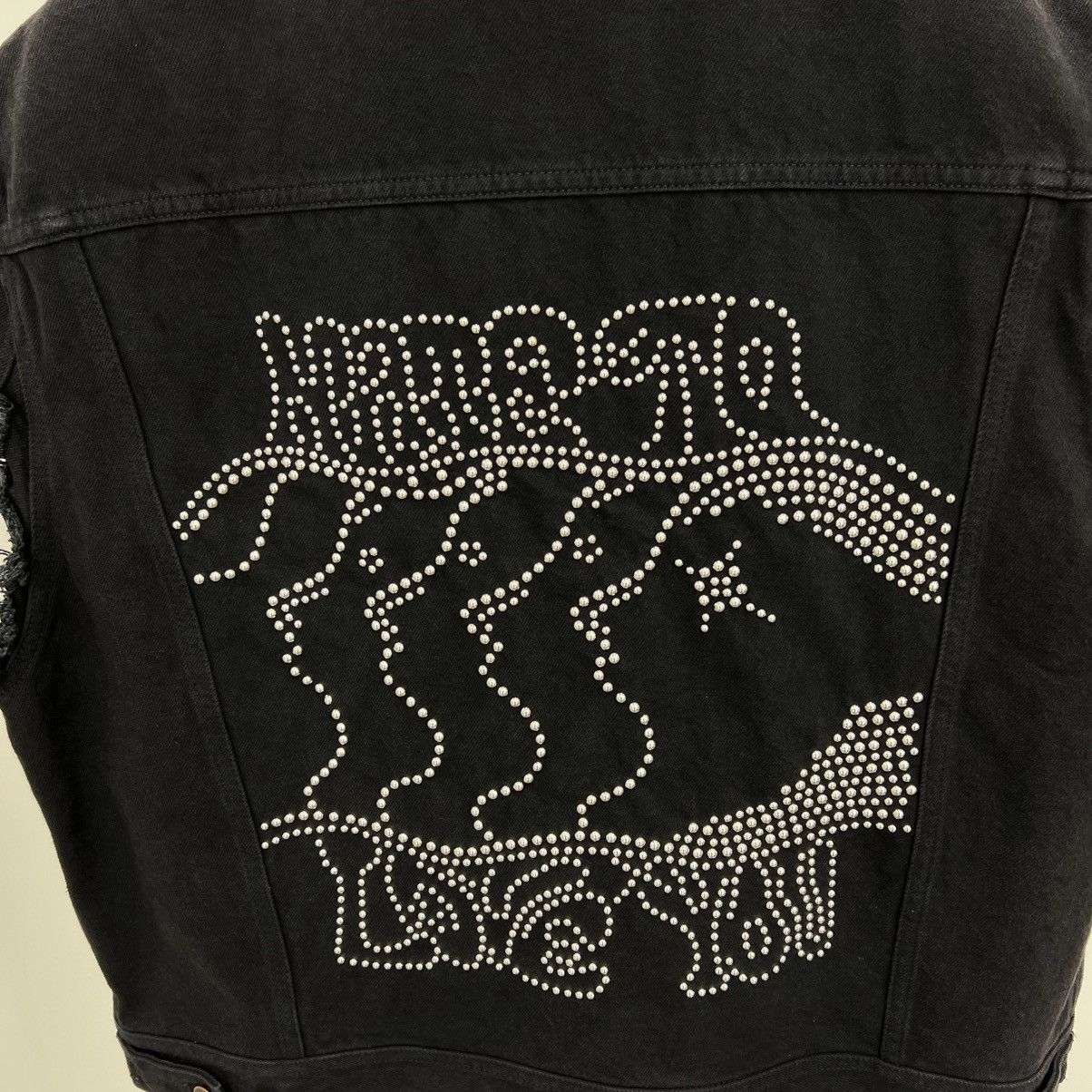 Celine × Hedi Slimane Celine Studded Denim Vest Size US XL / EU 56 / 4 - 3 Thumbnail