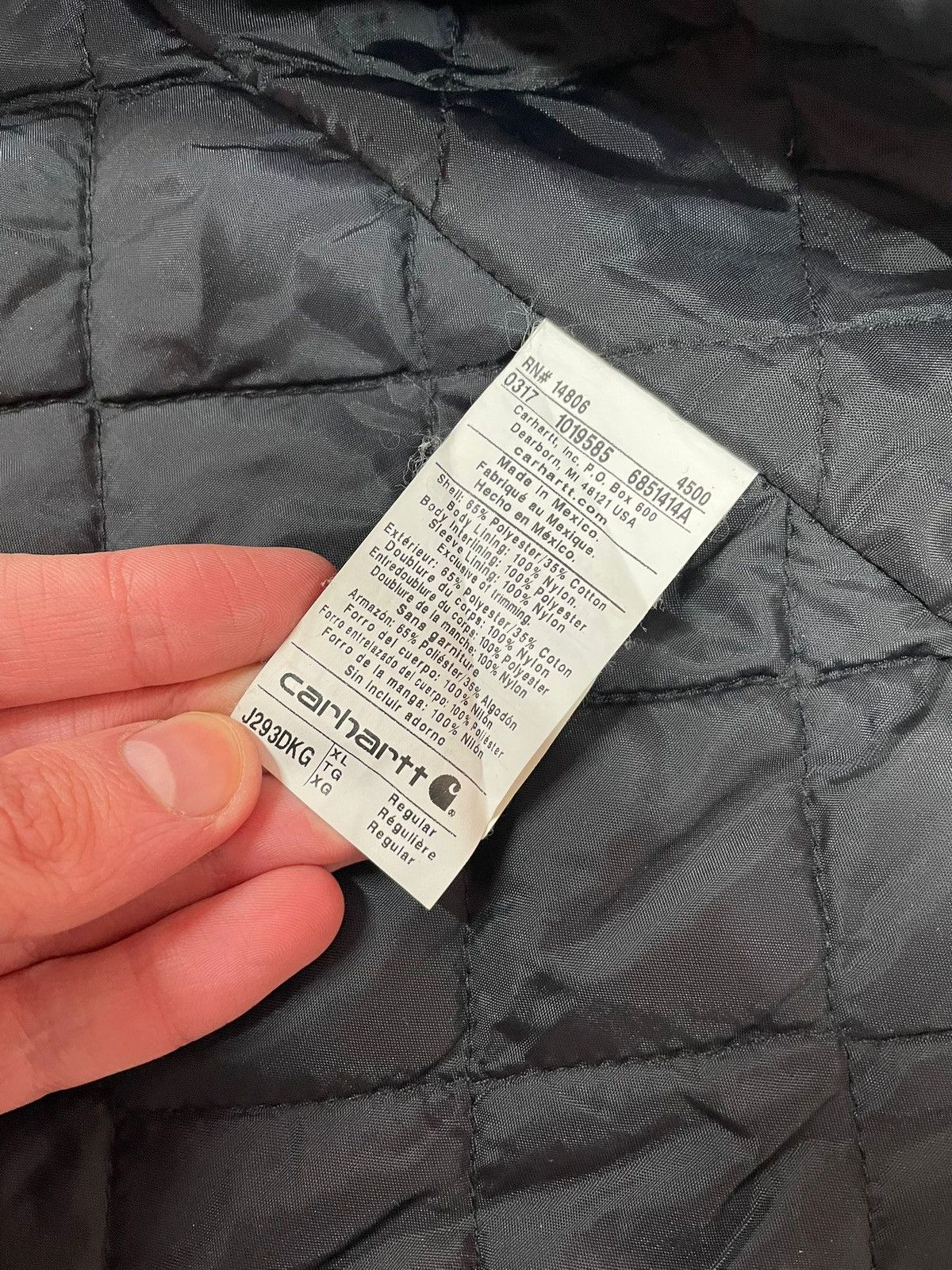 Carhartt 90’s Vintage Carhartt Jacket Workwear Quilted Size US XL / EU 56 / 4 - 12 Thumbnail