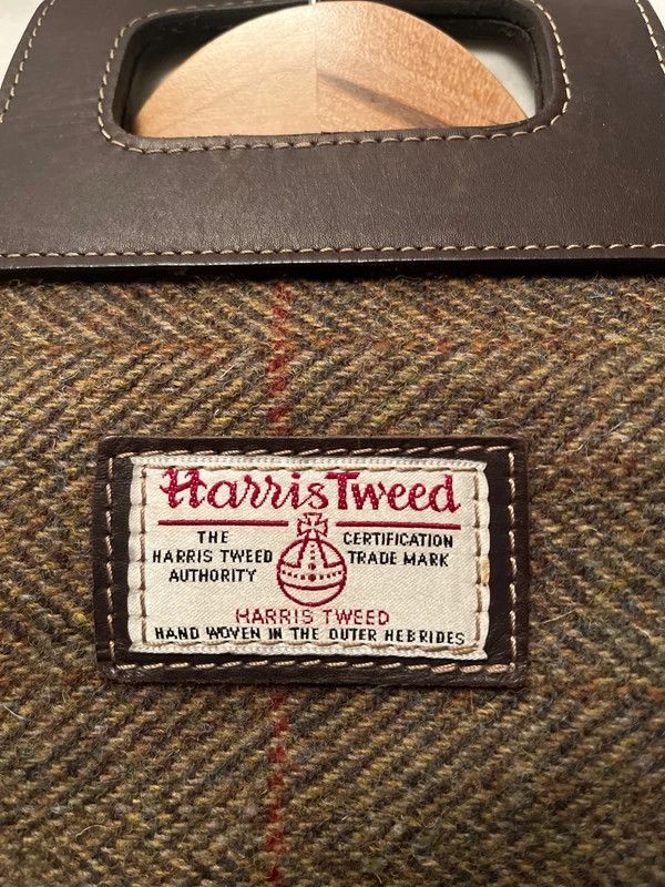 Harris Tweed Harris Tweed Wool Handbag, Herringbone Check Size ONE SIZE - 2 Thumbnail
