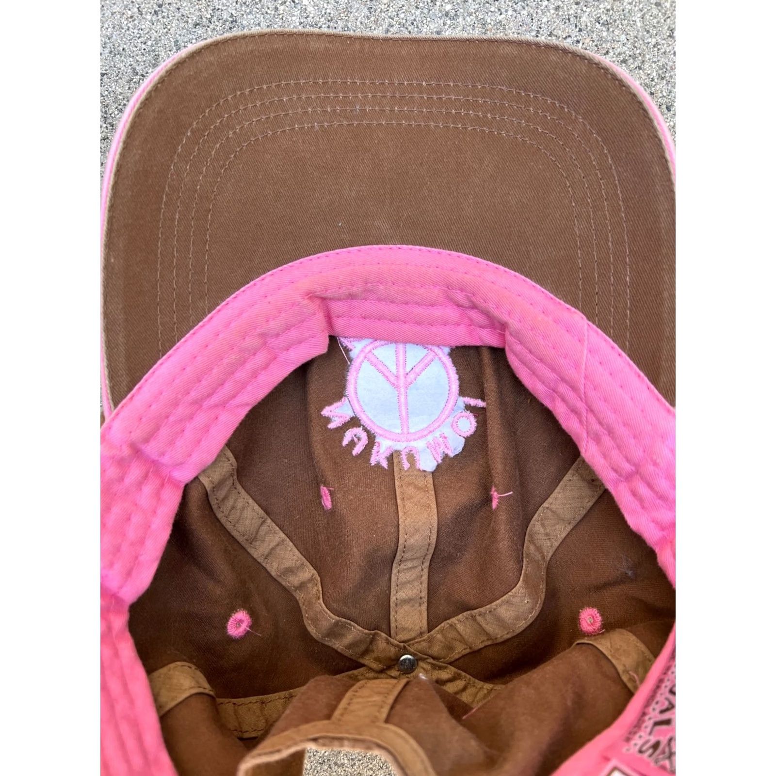 Vintage VINTAGE Ahead Casuals Nukumoi Kauai Hawaii Hat Women's Brown Adjustable Cap Baseball Cap One Size Womens Brown Adjustable Cap Size ONE SIZE - 5 Thumbnail