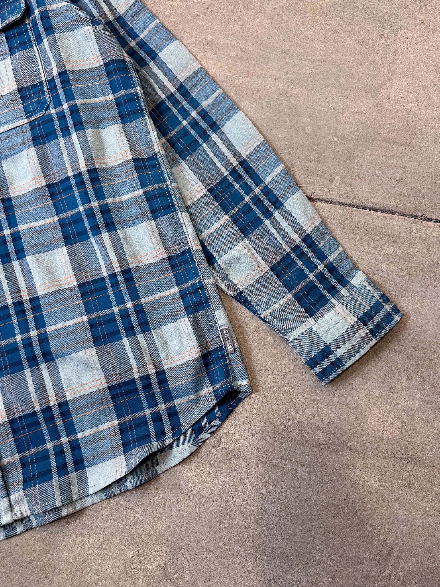 Mountain Hardwear Mountain Hardwear Blue Check Shirt Size US L / EU 52-54 / 3 - 6 Thumbnail