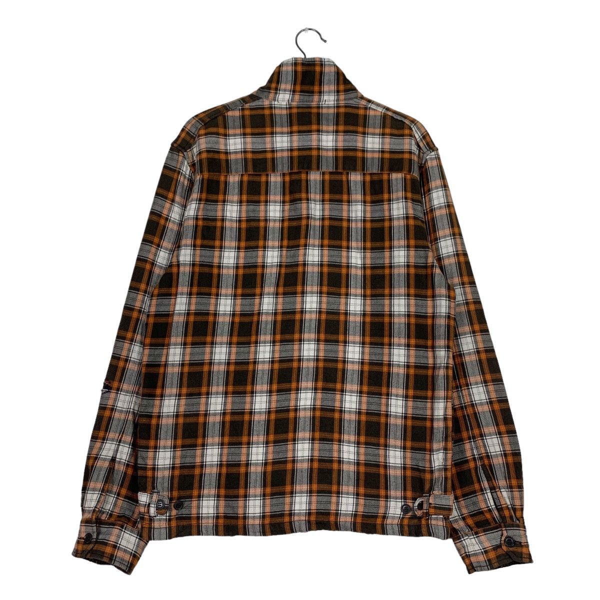 Global Work GLOBAL WORK Checked Plaid Tartan Flannel Jacket #0572-C26 Size US M / EU 48-50 / 2 - 17 Thumbnail