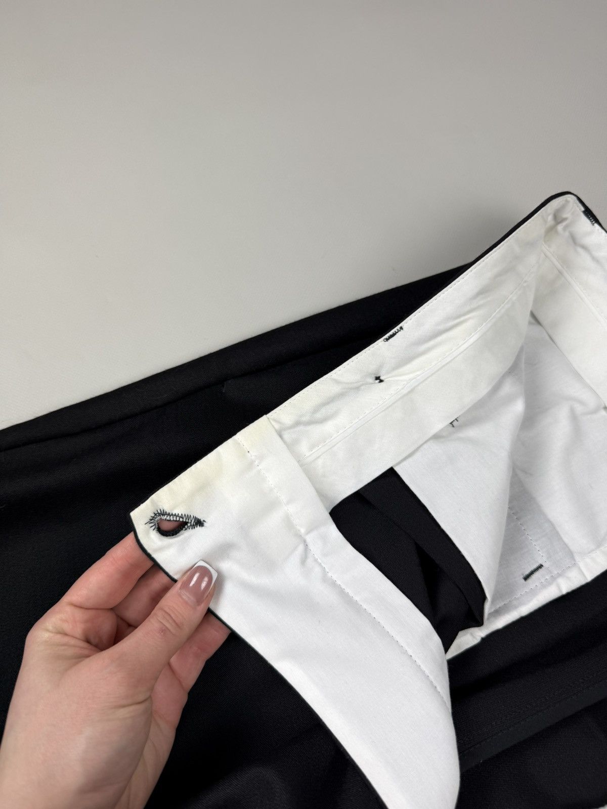 ADNYM ATELIER Adnym Atelier Men’s Avant-garde Drop Crotch Pants Trousers Size US 32 / EU 48 - 13 Thumbnail