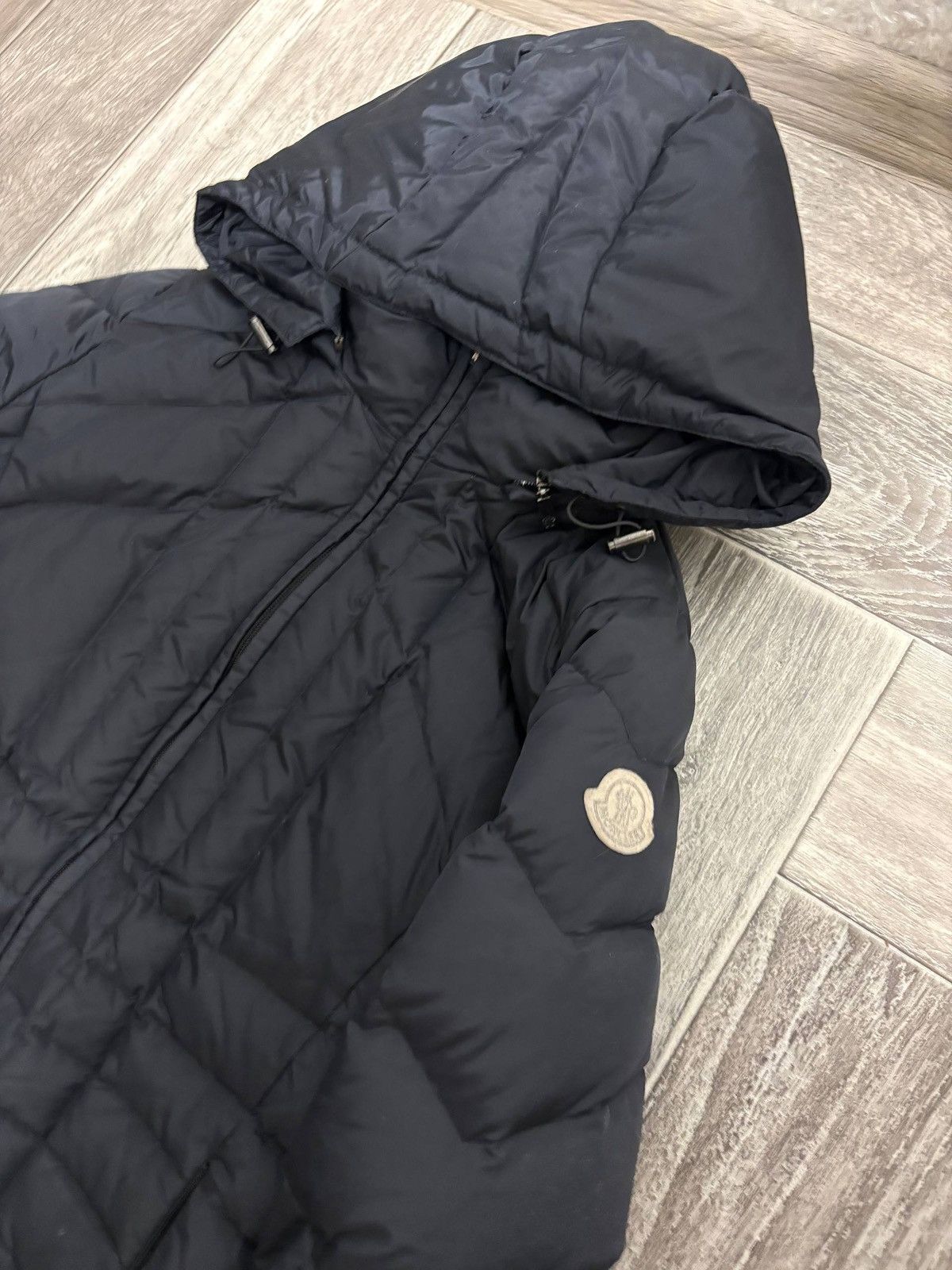 Moncler Moncler Long Black Puffer Coat | Kids 14/164, Fits Women's M Size S / US 4 / IT 40 - 17 Thumbnail