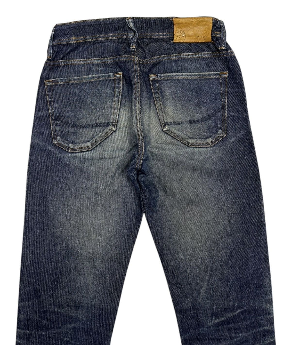 Siviglia 🔥SIVIGLIA MADE IN ITALY DISTRESSED DENIM JEANS Size US 28 / EU 44 - 4 Thumbnail