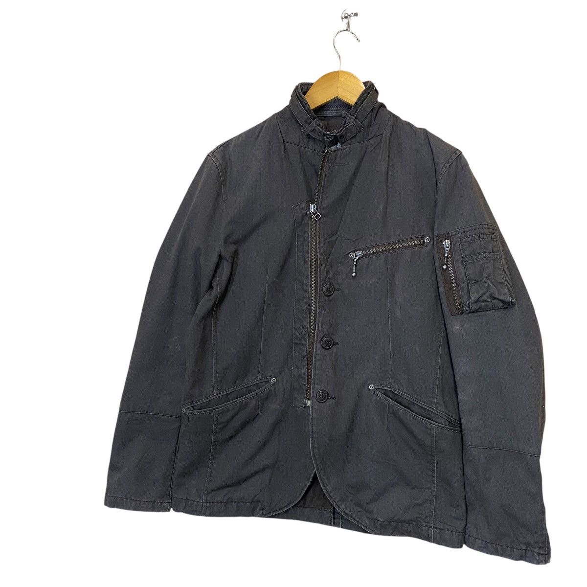 If Six Was Nine × Japanese Brand × Vintage URBAN FUNCION DESIGN LGB IF SIX WAS NINE ZIPPER JACKET Size US M / EU 48-50 / 2 - 3 Thumbnail