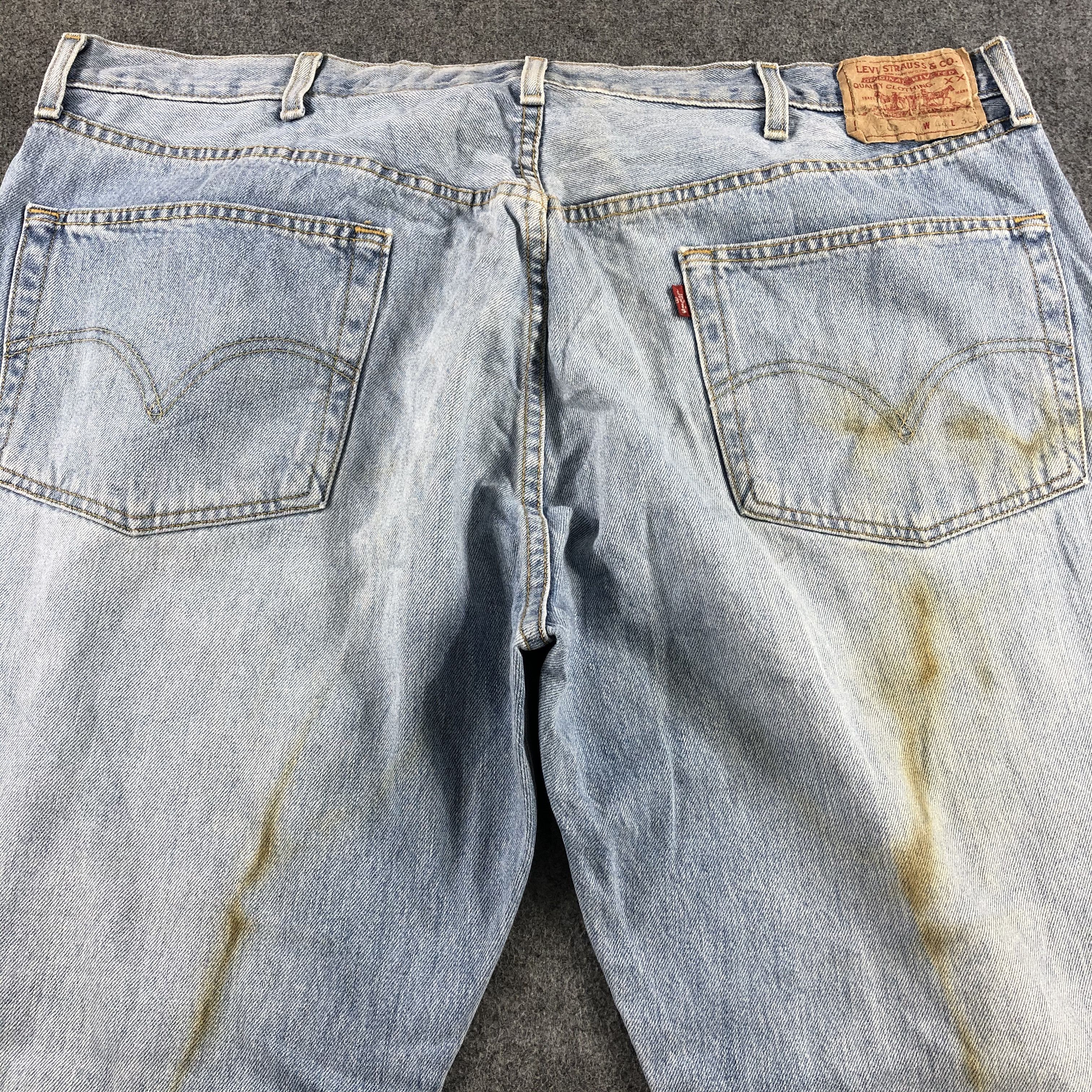 Levi's 90s Vintage Levis 501 Jeans-J2295 Size US 42 / EU 58 - 4 Thumbnail